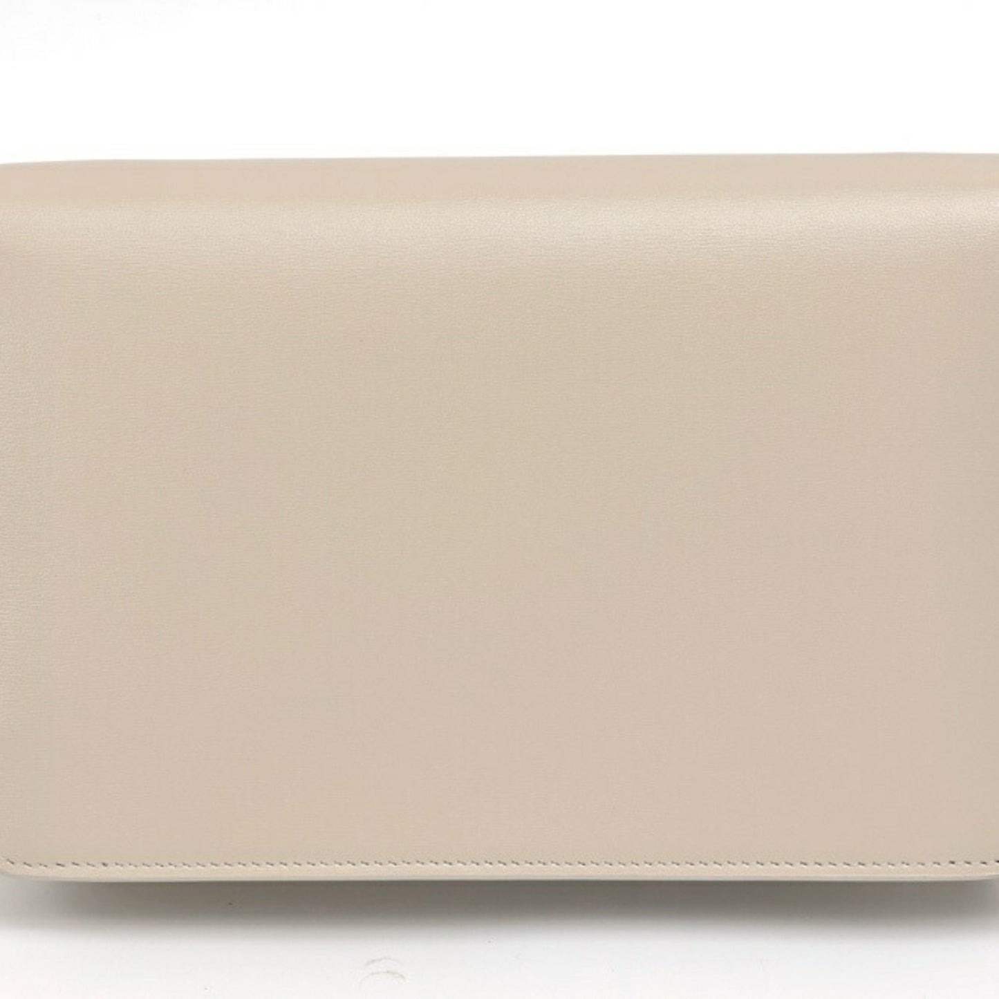 Céline Triomphe, Beige, Leather, wallet