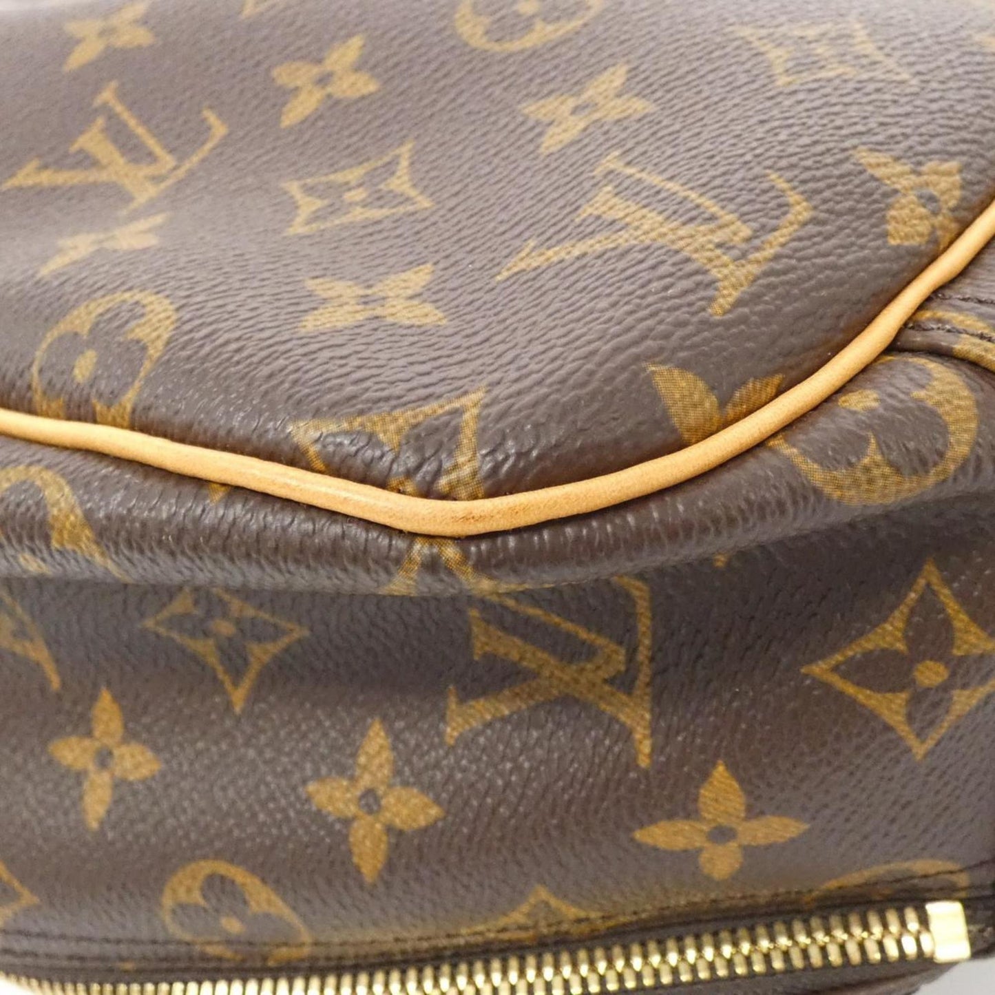 Louis Vuitton Excursion, Brown, Canvas, handbag