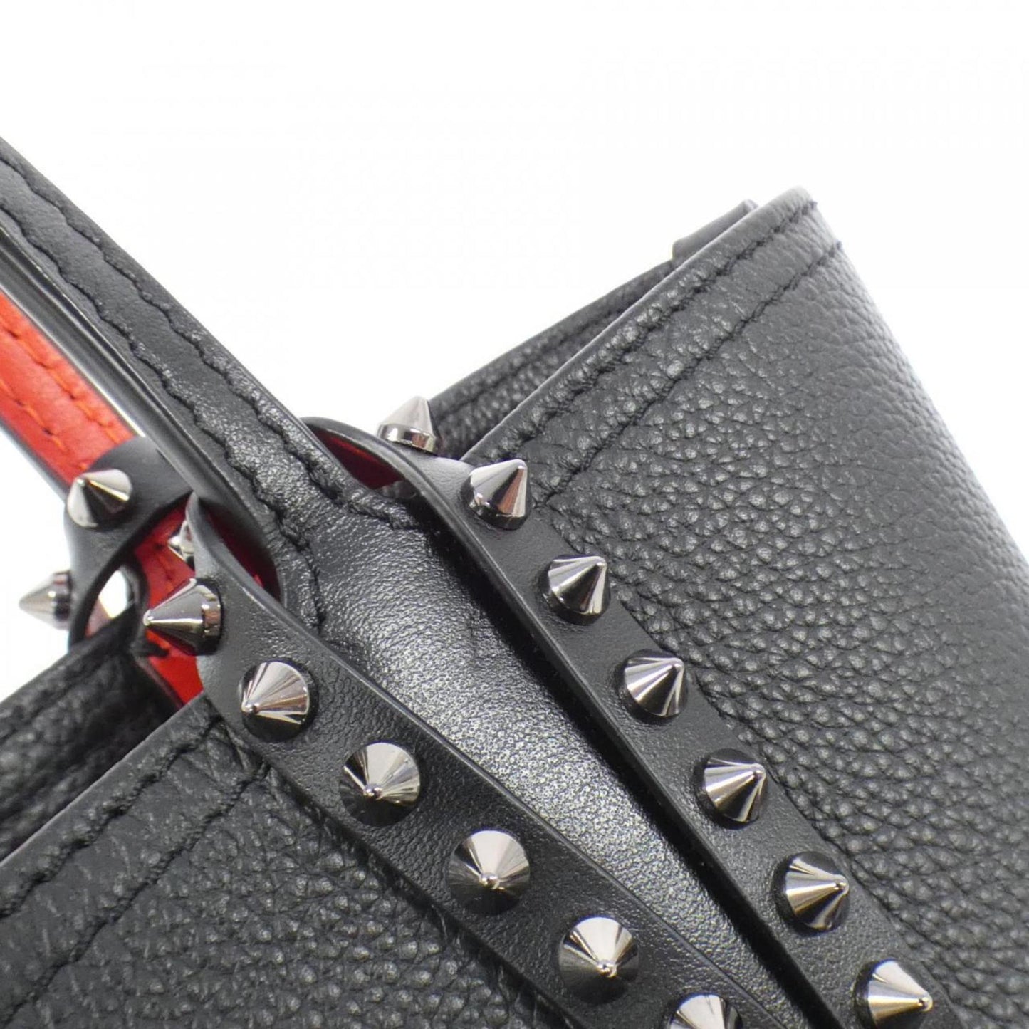 Christian Louboutin Cabata, Black, Leather, tote