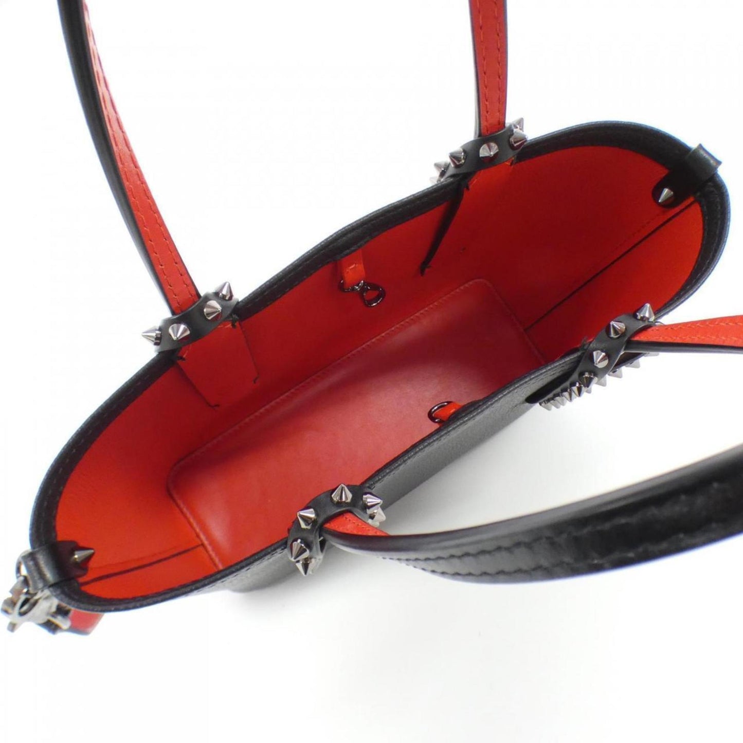 Christian Louboutin Cabata, Black, Leather, tote
