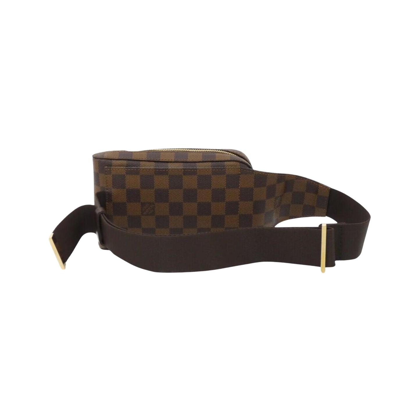 Louis Vuitton Geronimo, Brown, Canvas, shoulder