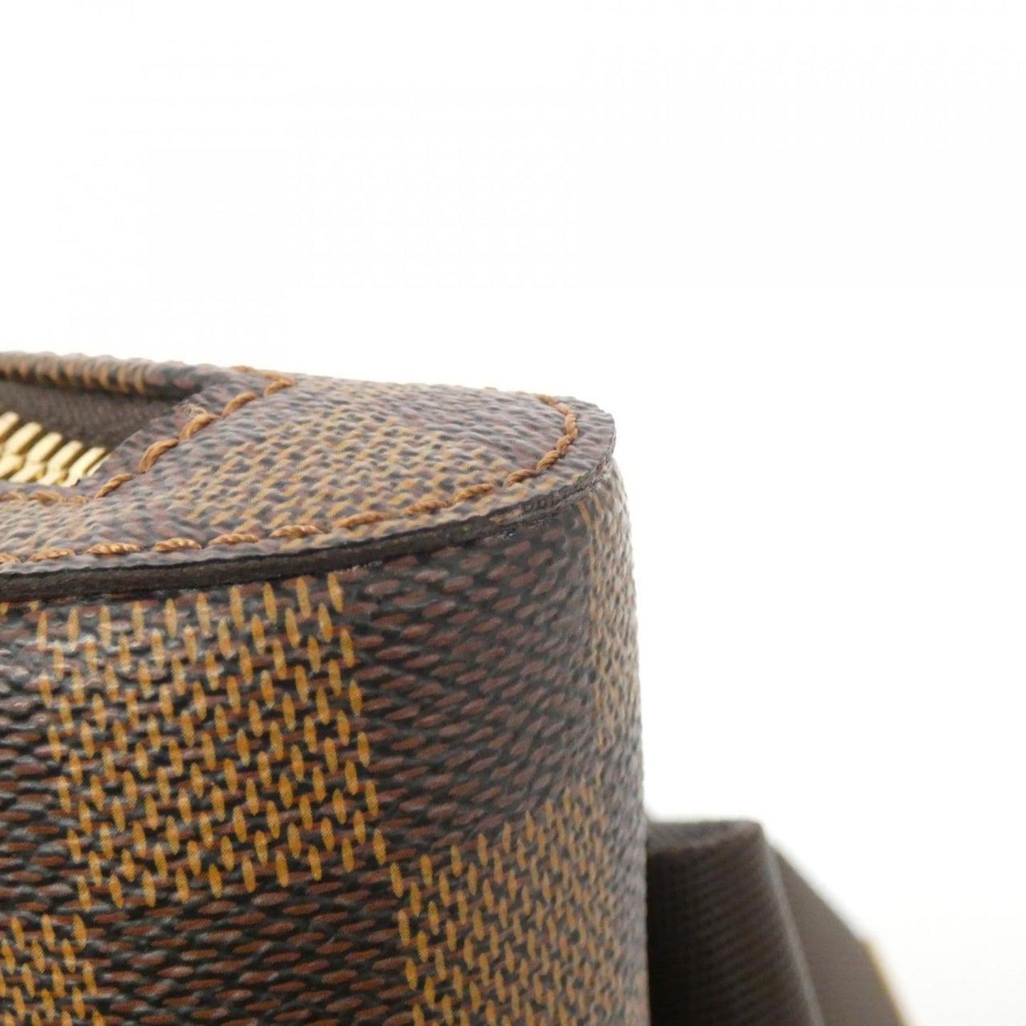 Louis Vuitton Geronimo, Brown, Canvas, shoulder