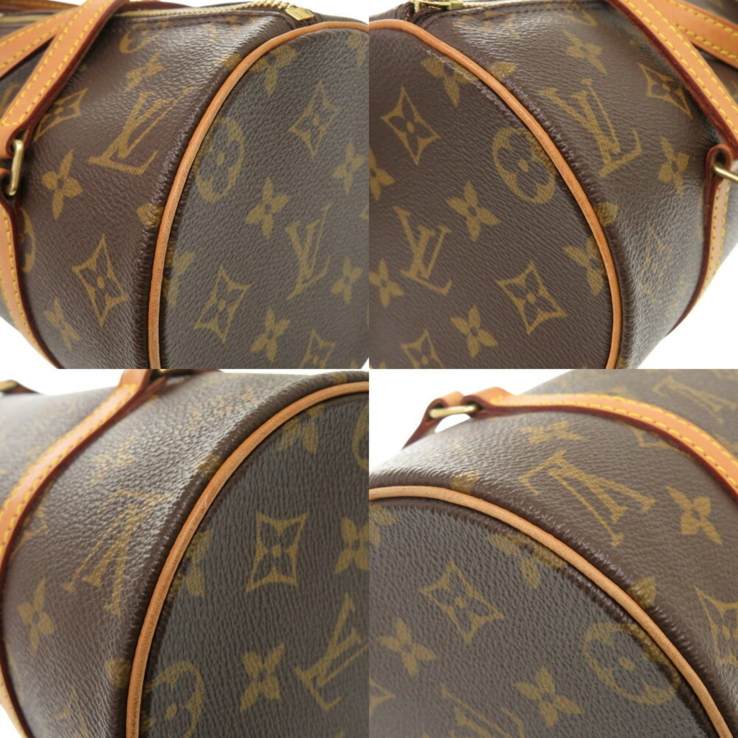 Louis Vuitton Papillon 26, Brown, Canvas, handbag