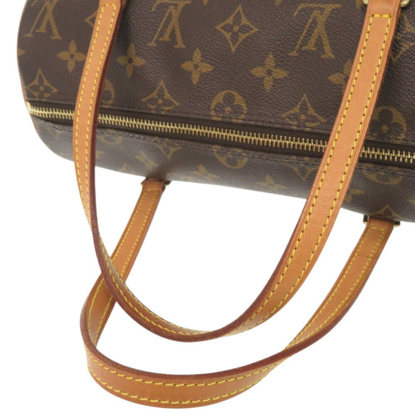 Louis Vuitton Papillon 26, Brown, Canvas, handbag