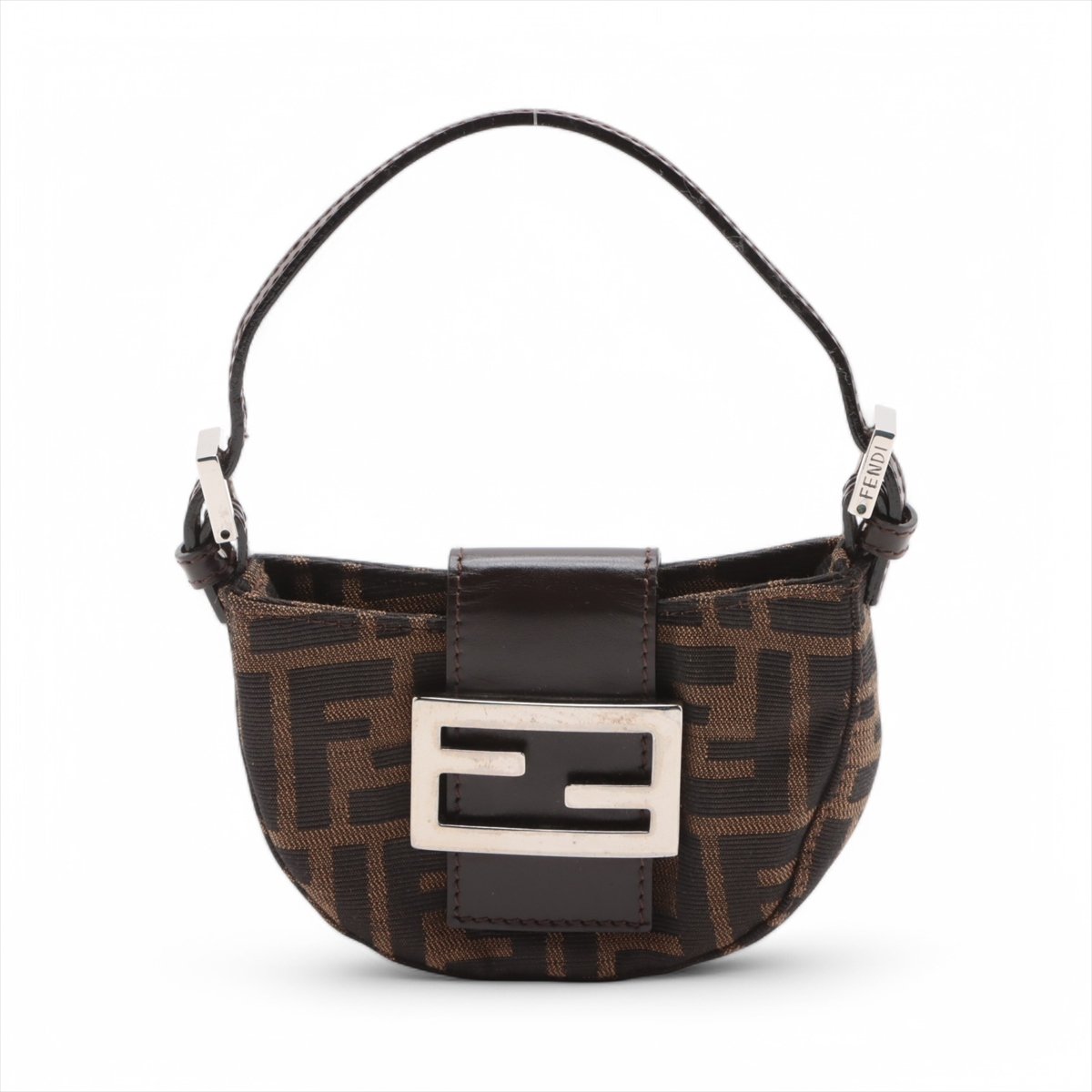 Fendi, Brown, Canvas, handbag