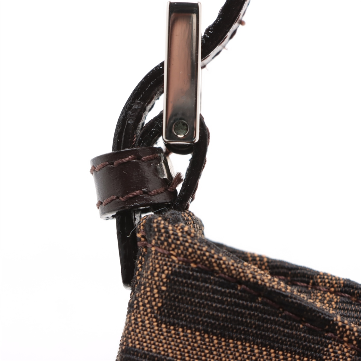 Fendi, Brown, Canvas, handbag