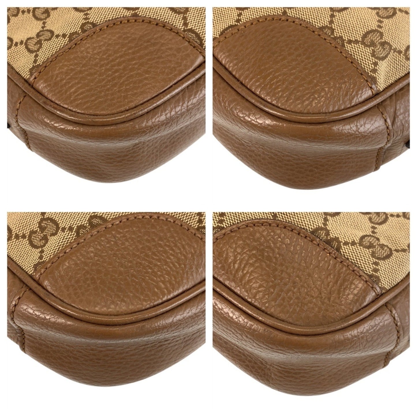 Gucci Bree, Brown, Canvas, shoulder