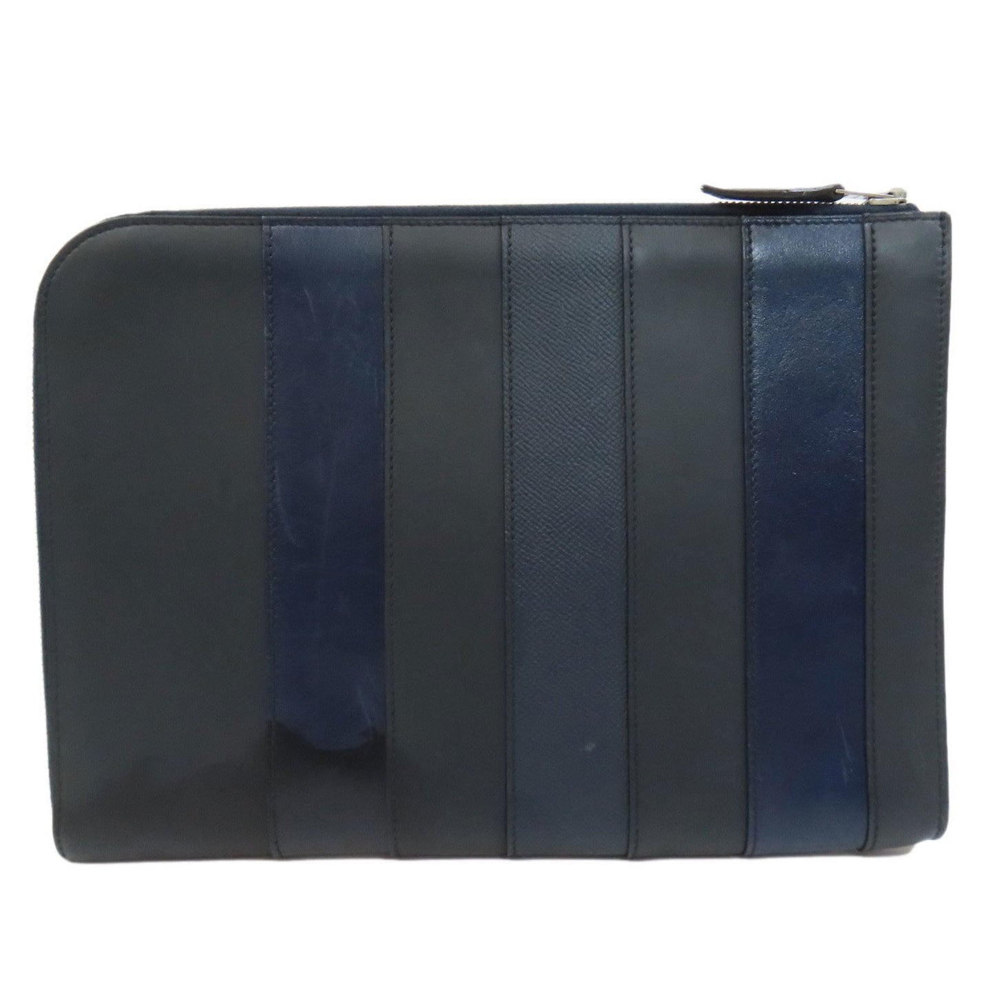 Hermès Zip, Black, Leather, clutch