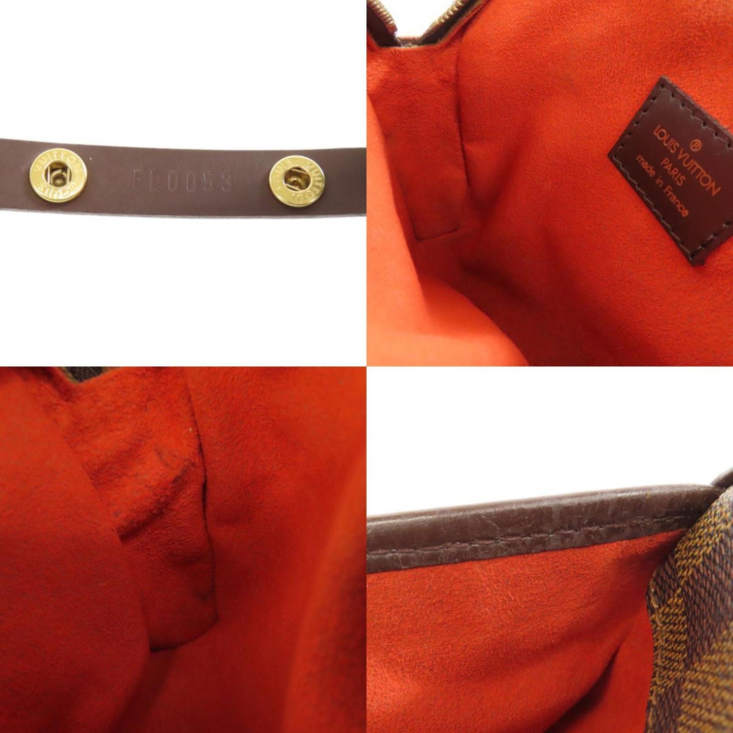 Louis Vuitton Ipanema, Brown, Canvas, clutch