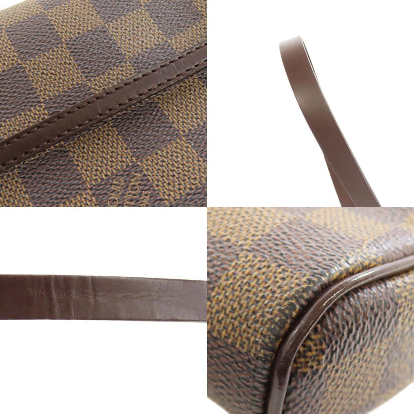 Louis Vuitton Ipanema, Brown, Canvas, clutch