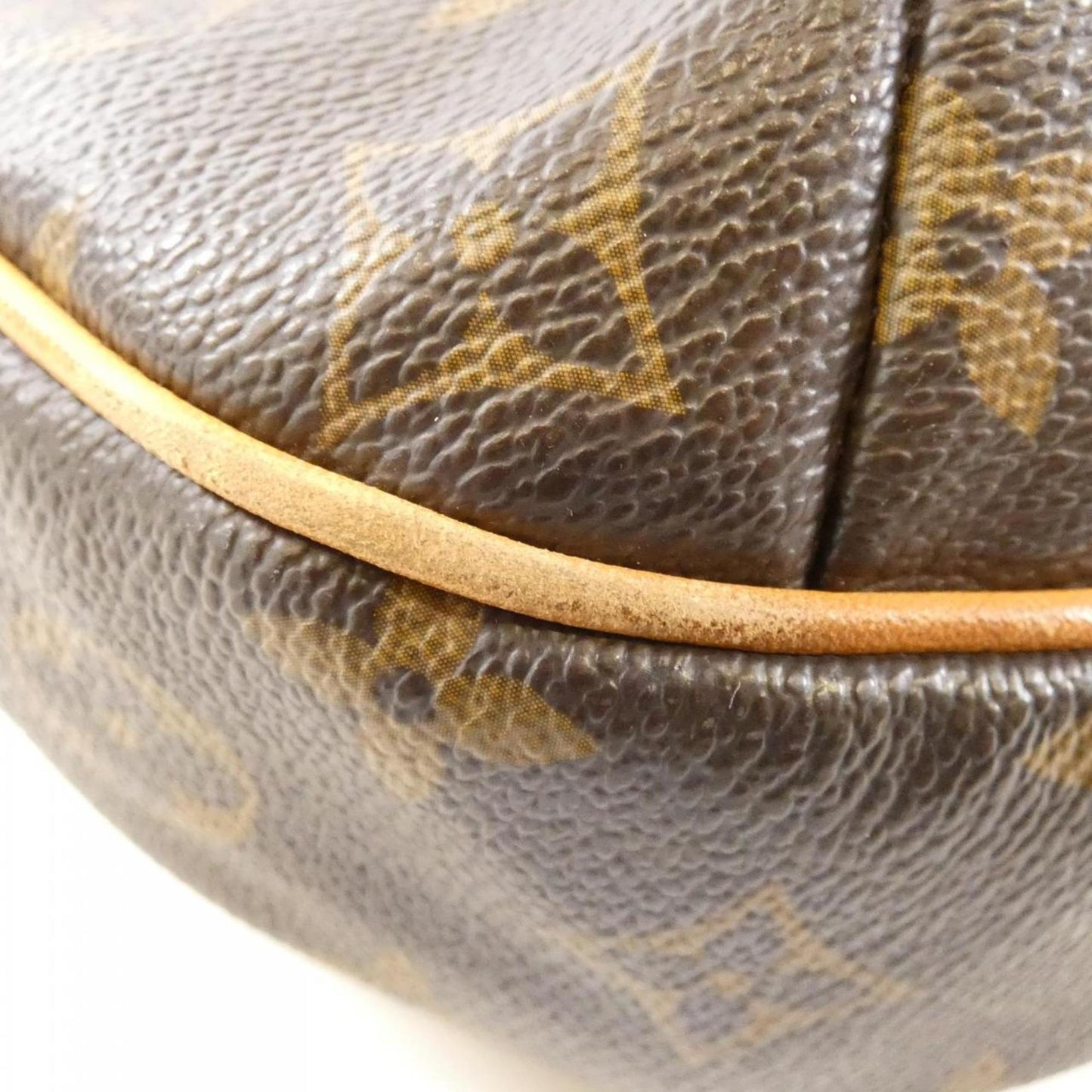Louis Vuitton Odéon, Brown, Canvas, handbag
