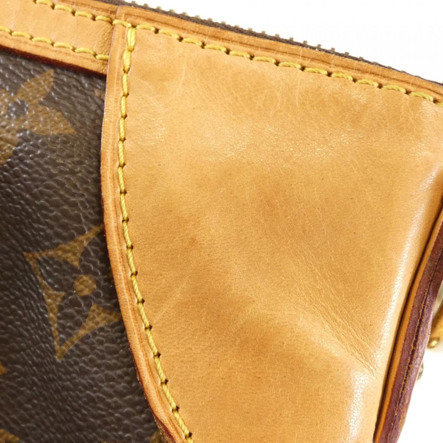 Louis Vuitton Odéon, Brown, Canvas, handbag