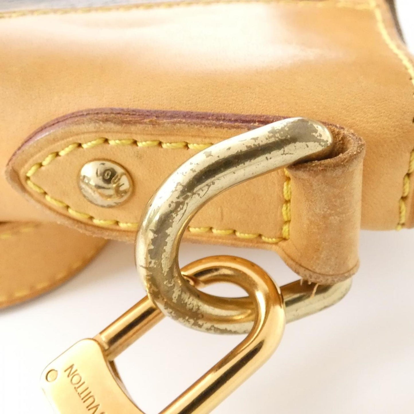 Louis Vuitton Odéon, Brown, Canvas, handbag