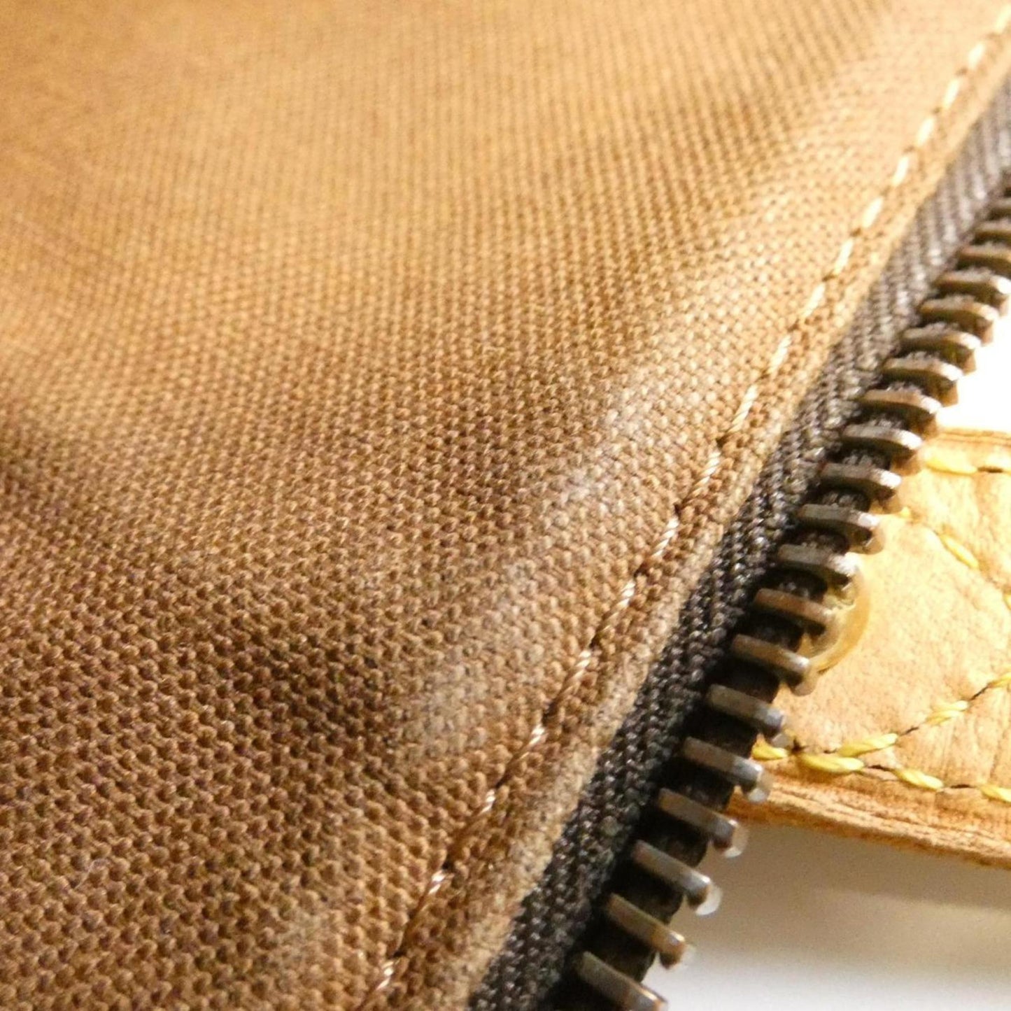 Louis Vuitton Odéon, Brown, Canvas, handbag