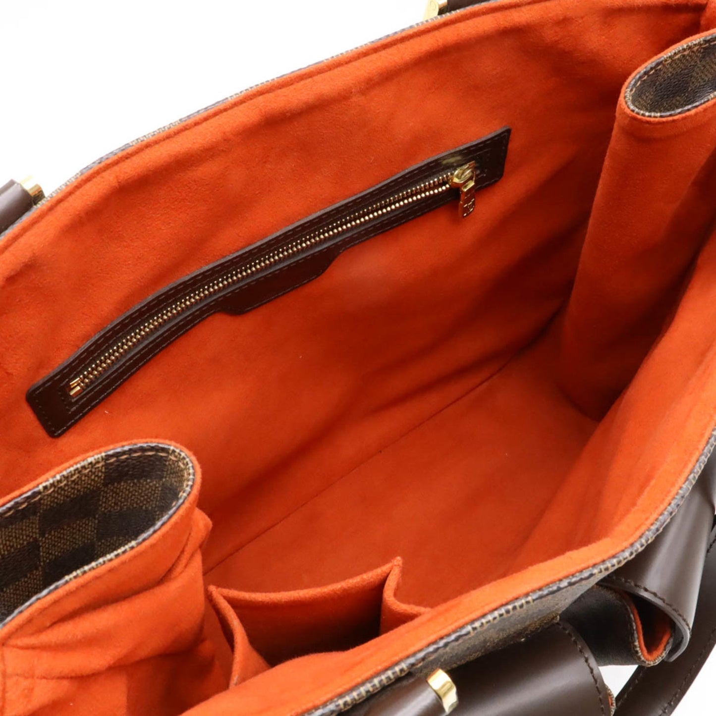 Louis Vuitton Uzes, Brown, Canvas, tote