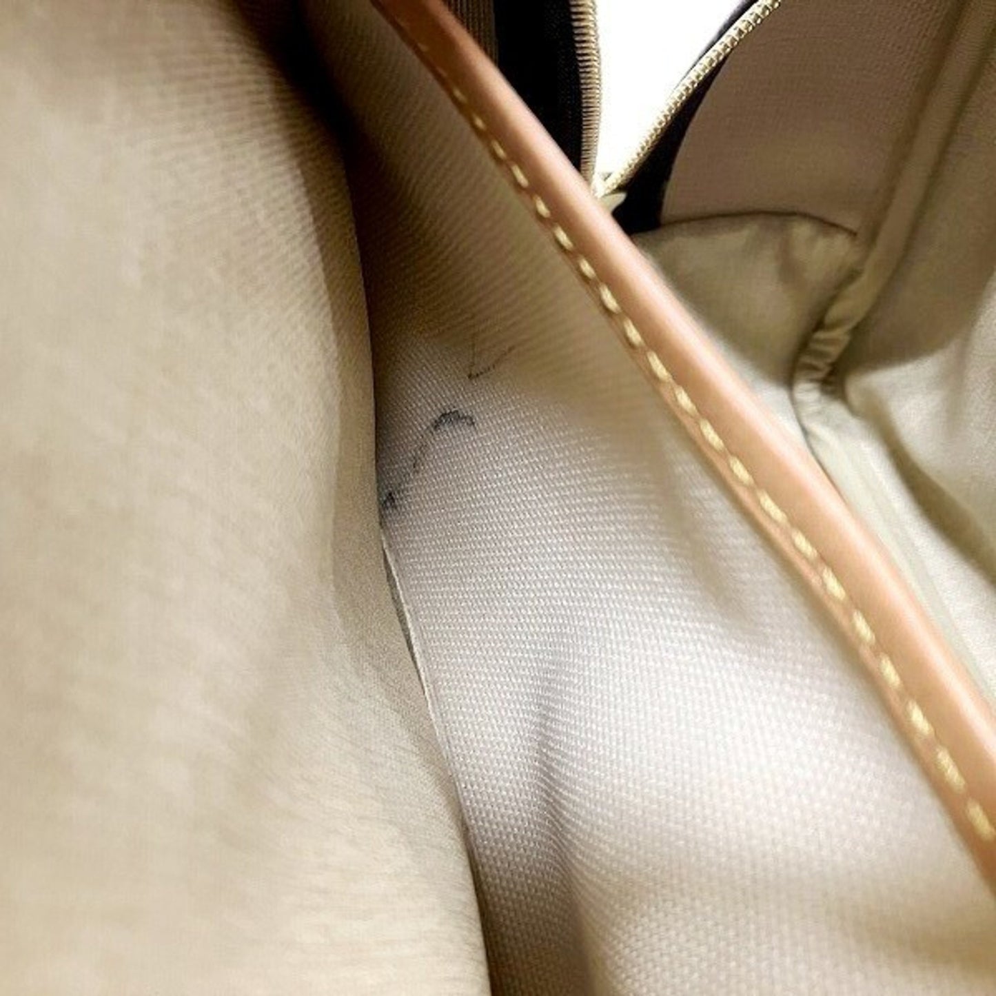 Louis Vuitton Deauville, Brown, Canvas, tote