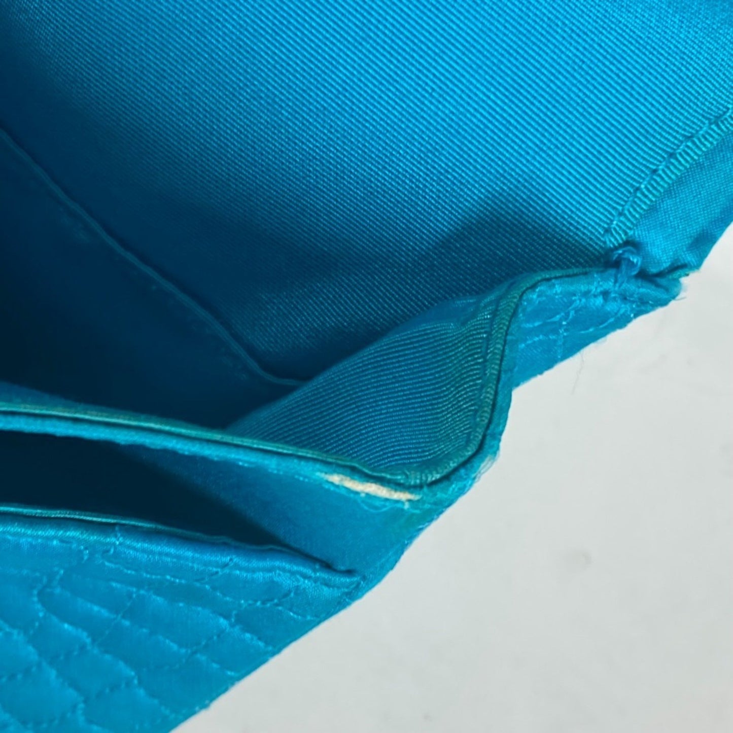 "Chanel 2,55", Blue, Synthetic, shoulder