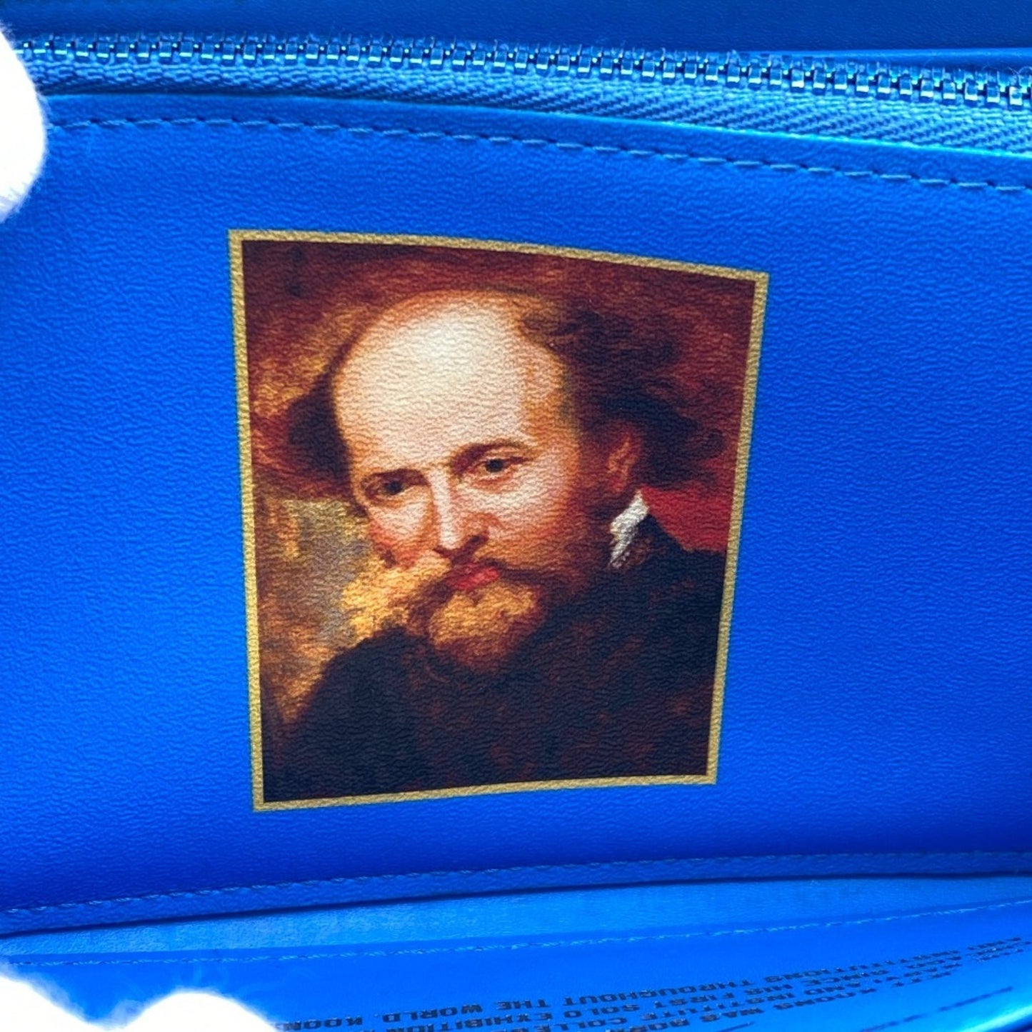 Louis Vuitton Zippy wallet, Blue, Leather, wallet