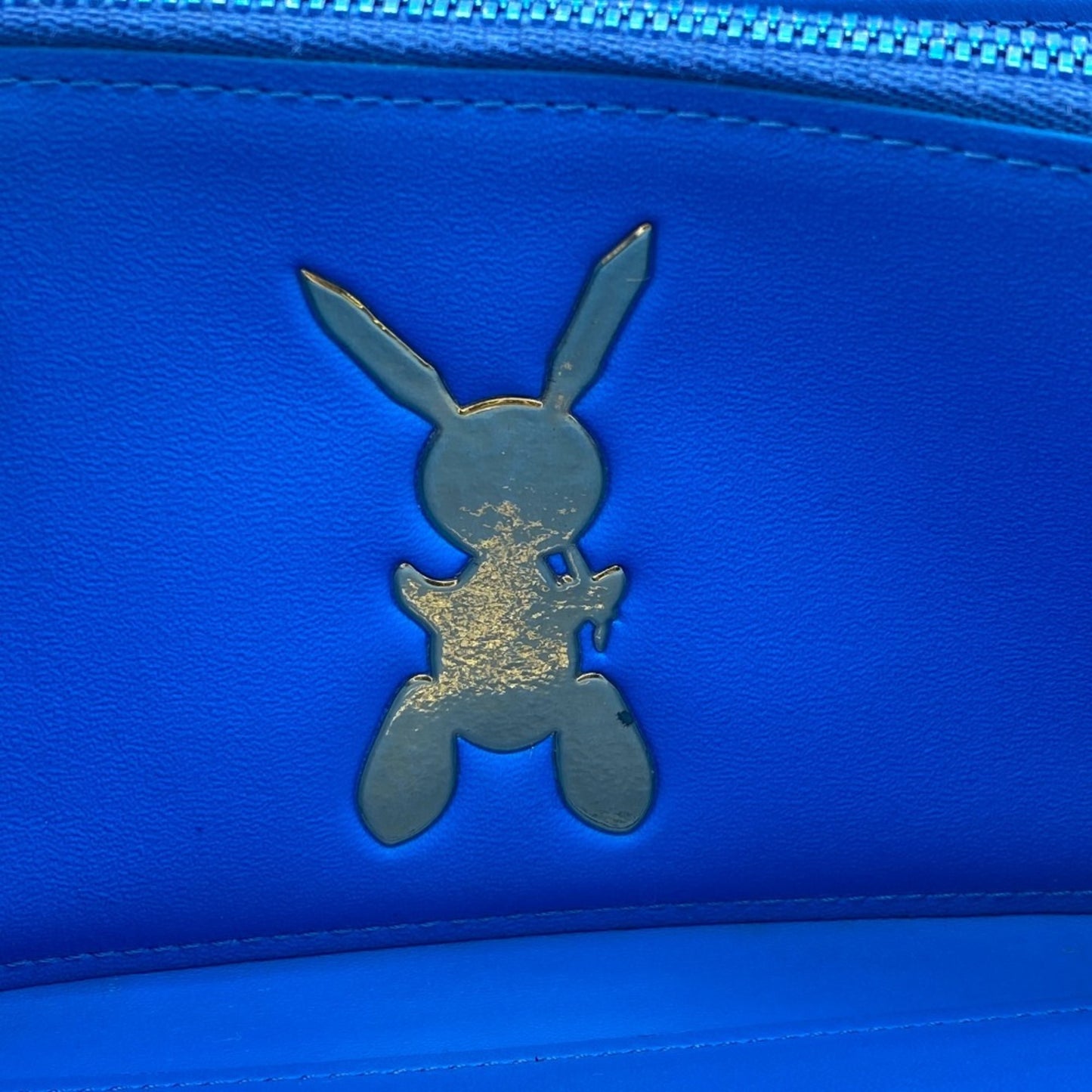 Louis Vuitton Zippy wallet, Blue, Leather, wallet
