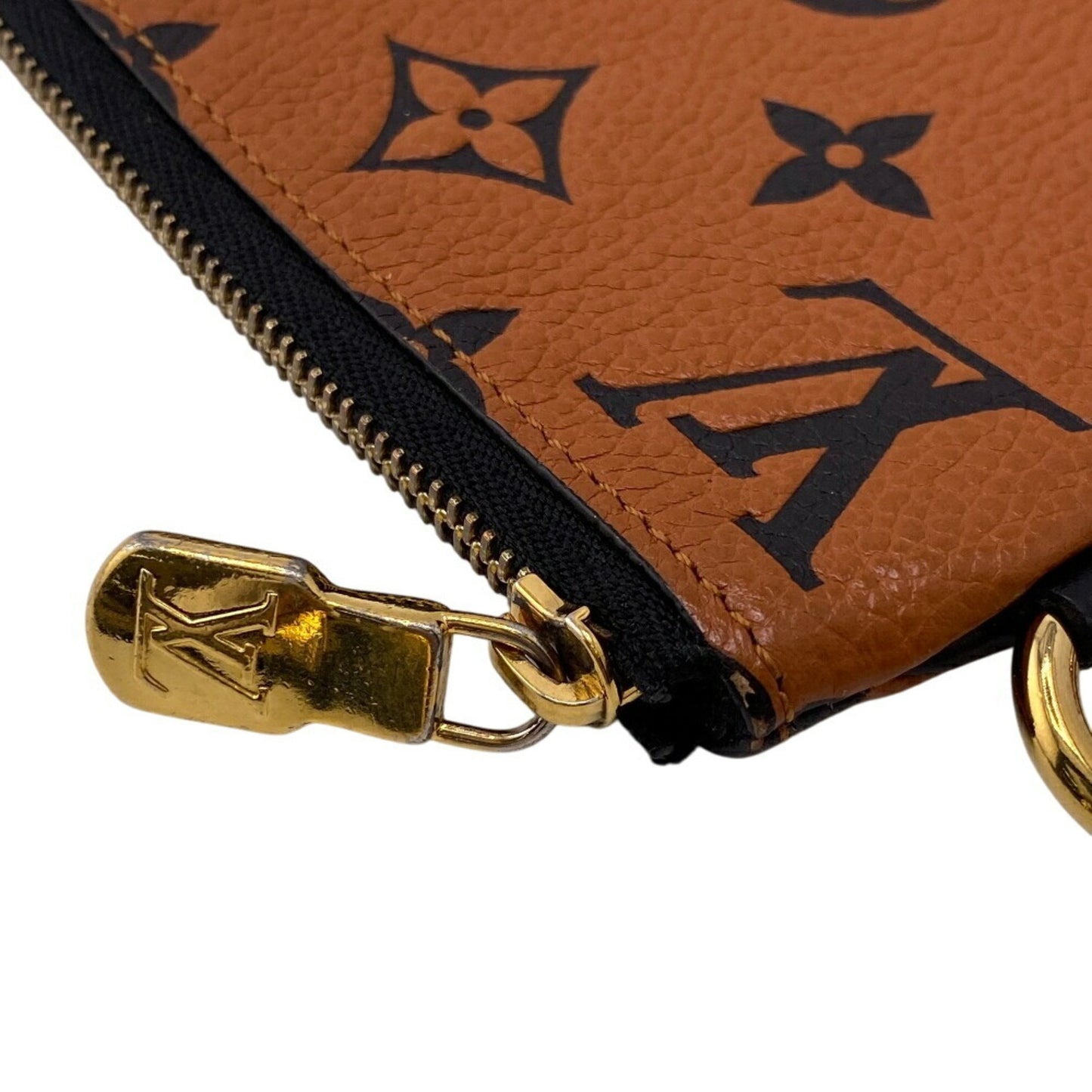 Louis Vuitton Trio, Black, Leather, clutch