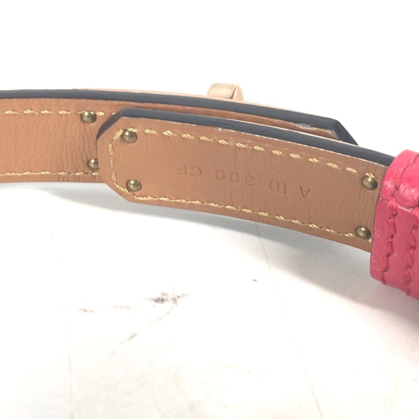 Hermès Kelly, Pink, Leather, belt