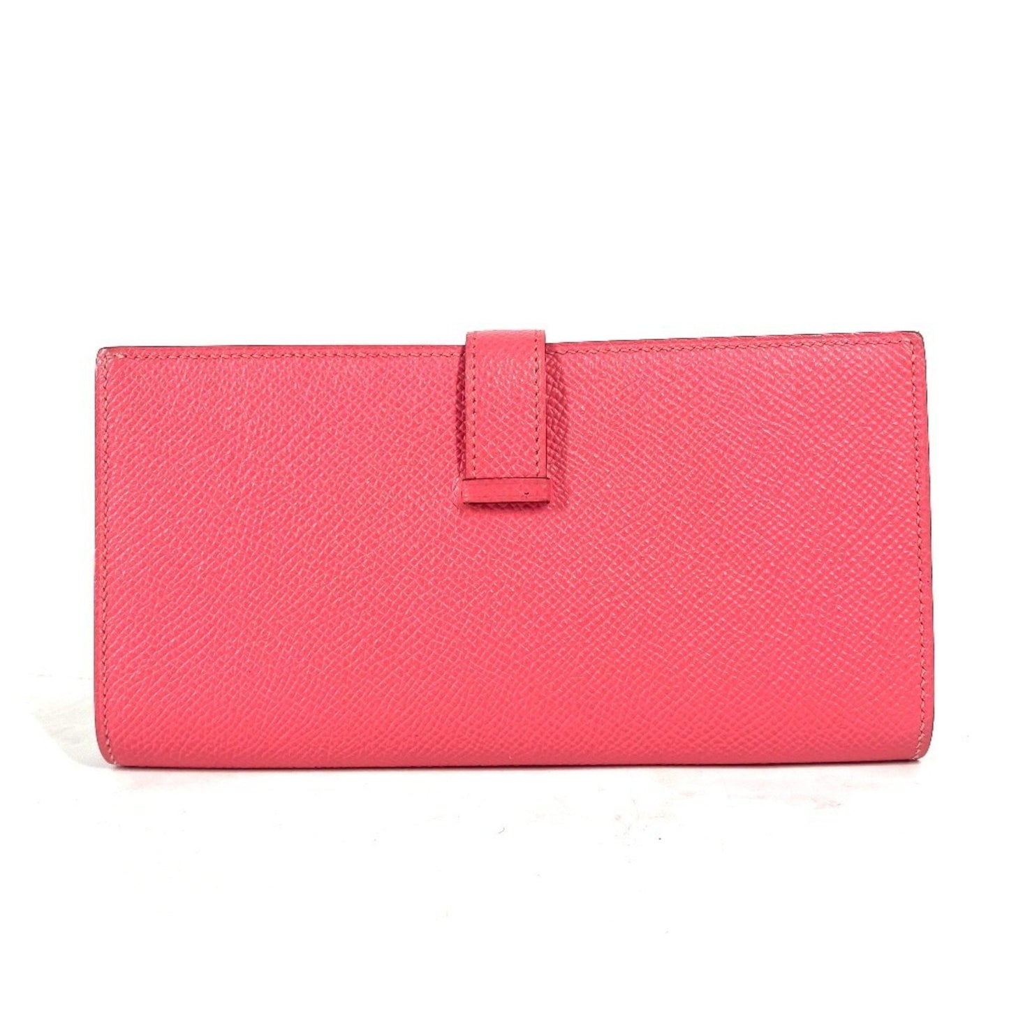 Hermès Béarn, Pink, Leather, wallet