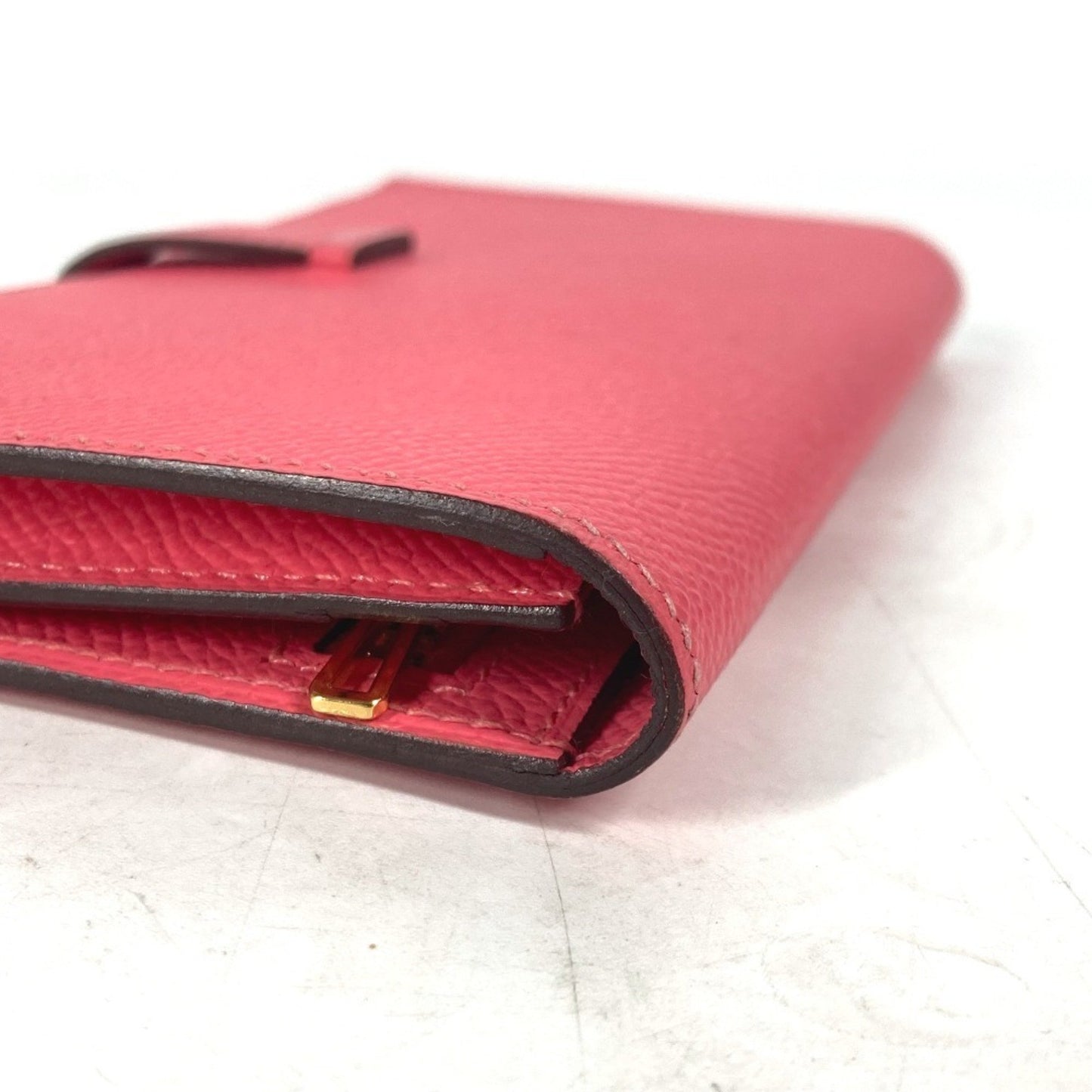 Hermès Béarn, Pink, Leather, wallet