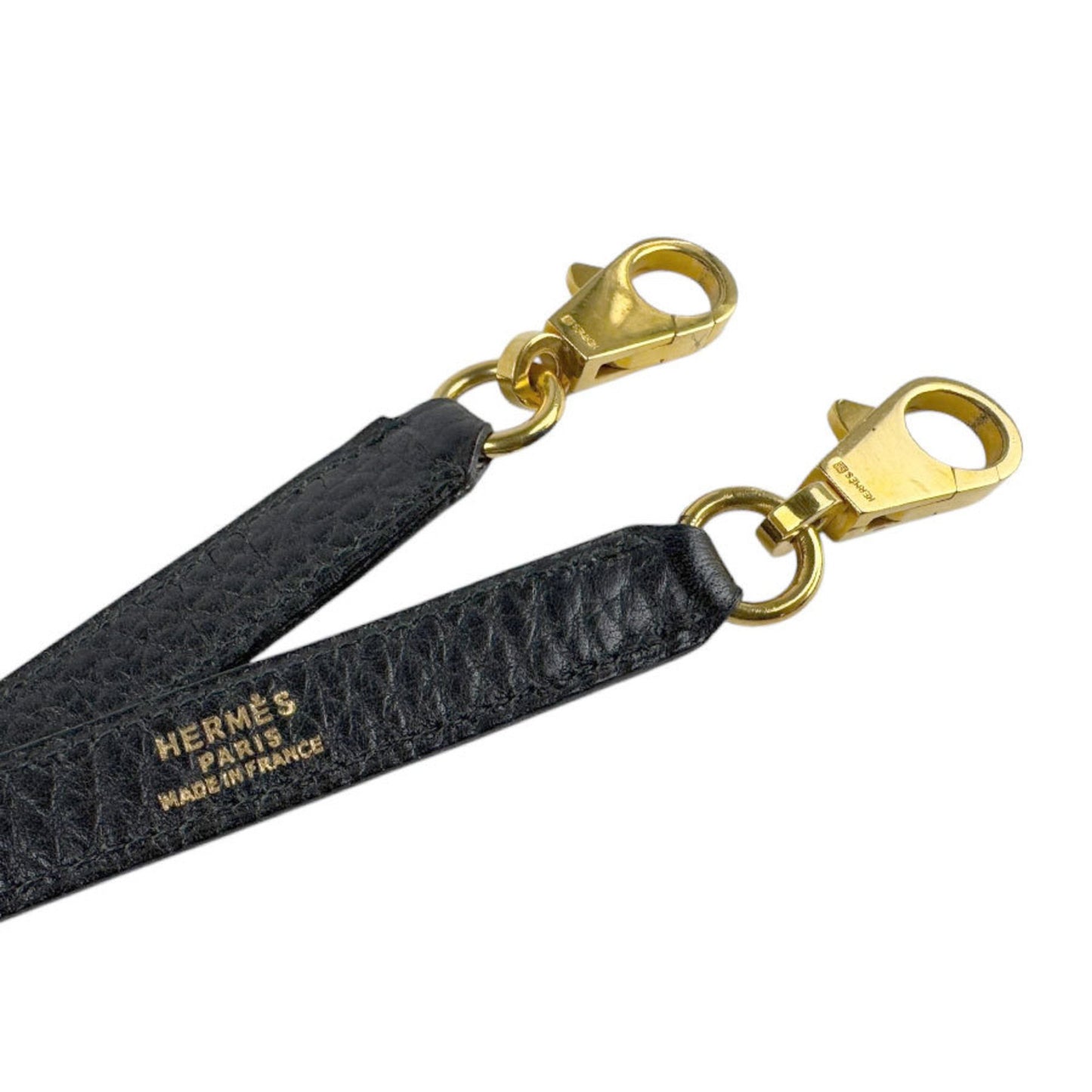 Hermès --, Black, Leather, bag