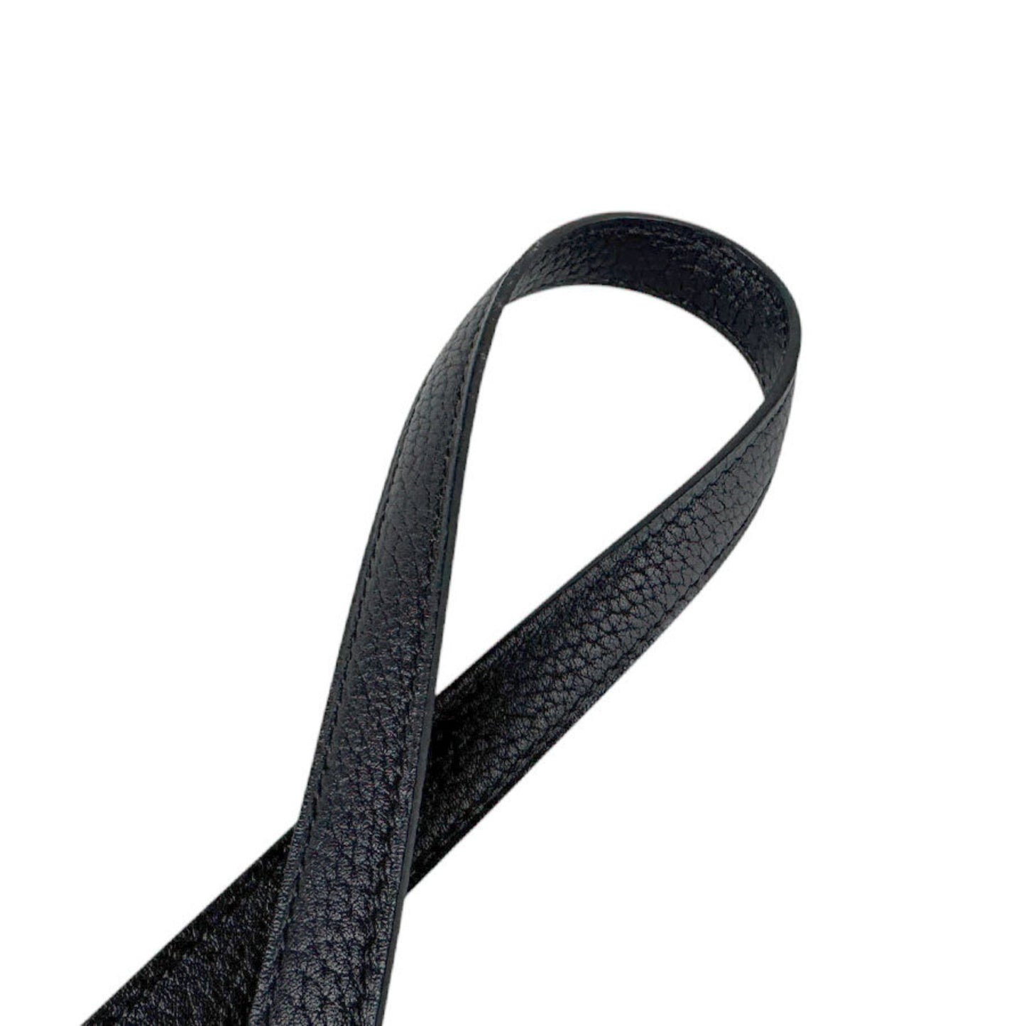 Hermès, Black, Leather, bag