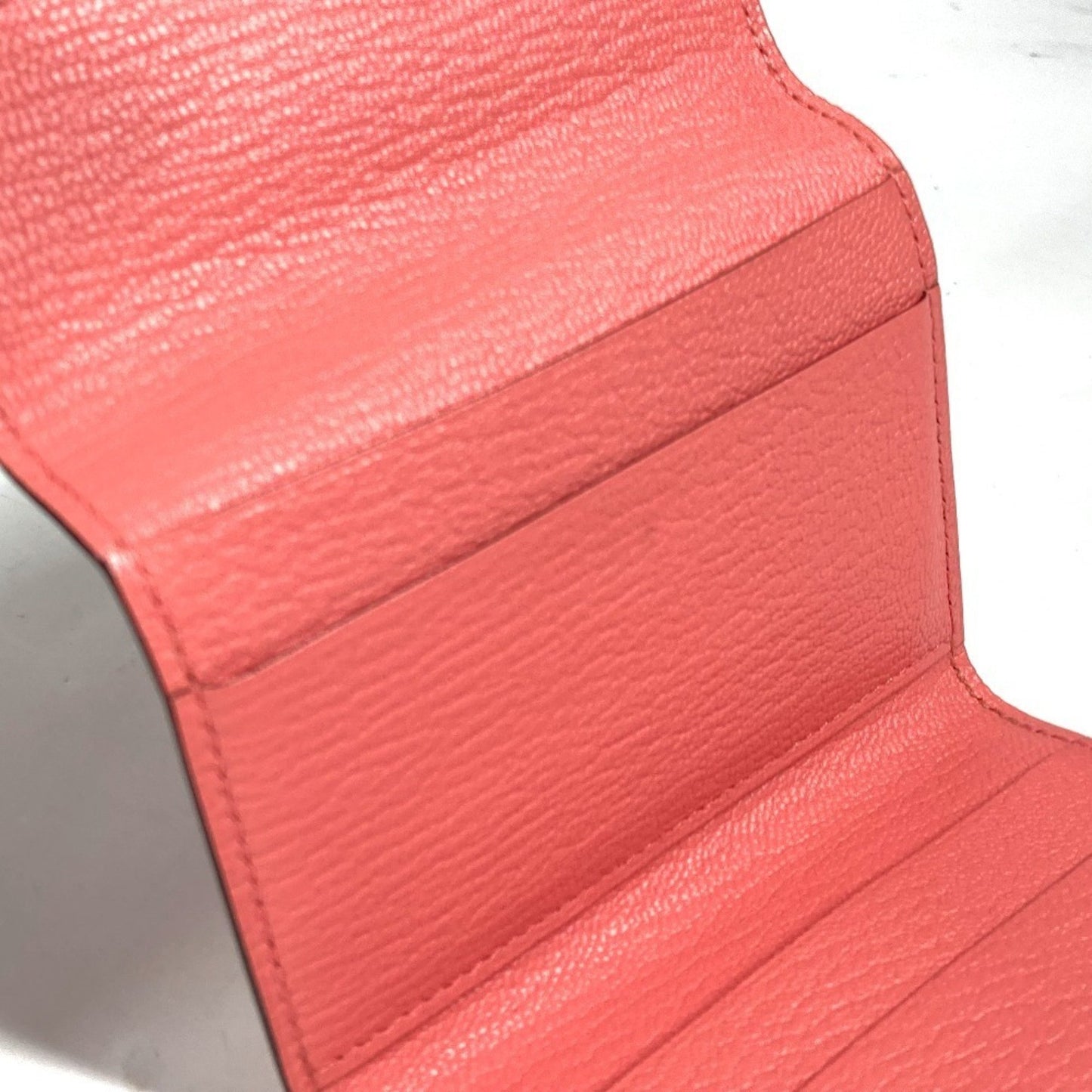 Hermès Clic Mini, Pink, Leather, wallet
