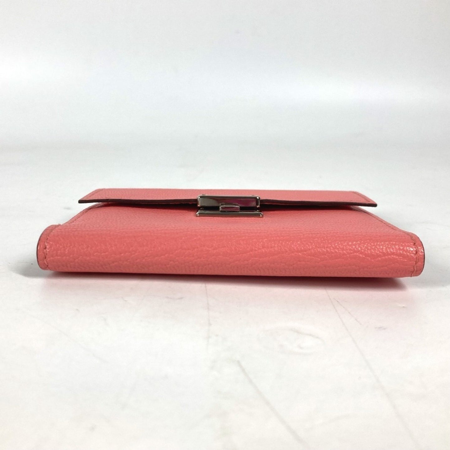 Hermès Clic Mini, Pink, Leather, wallet