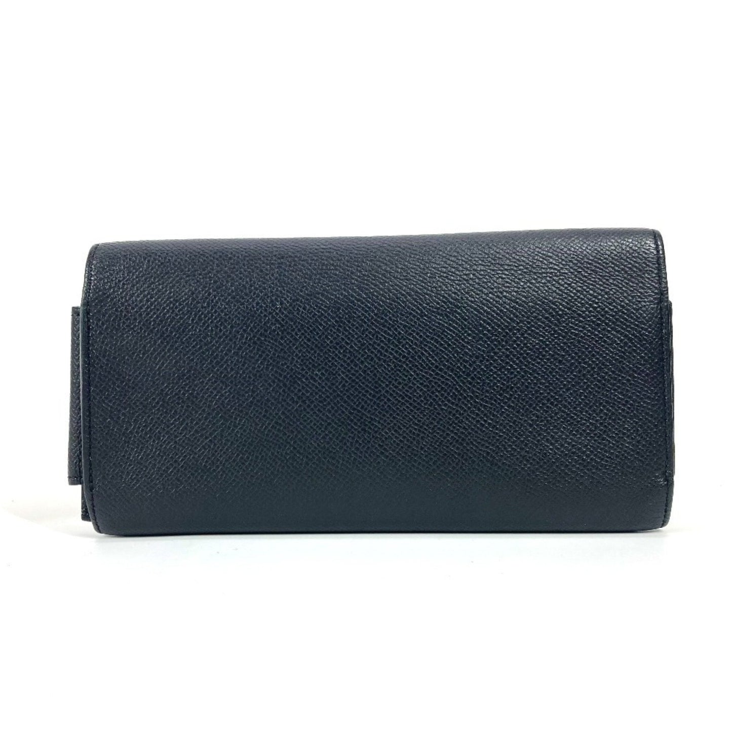 Hermès Passant, Black, Leather, wallet