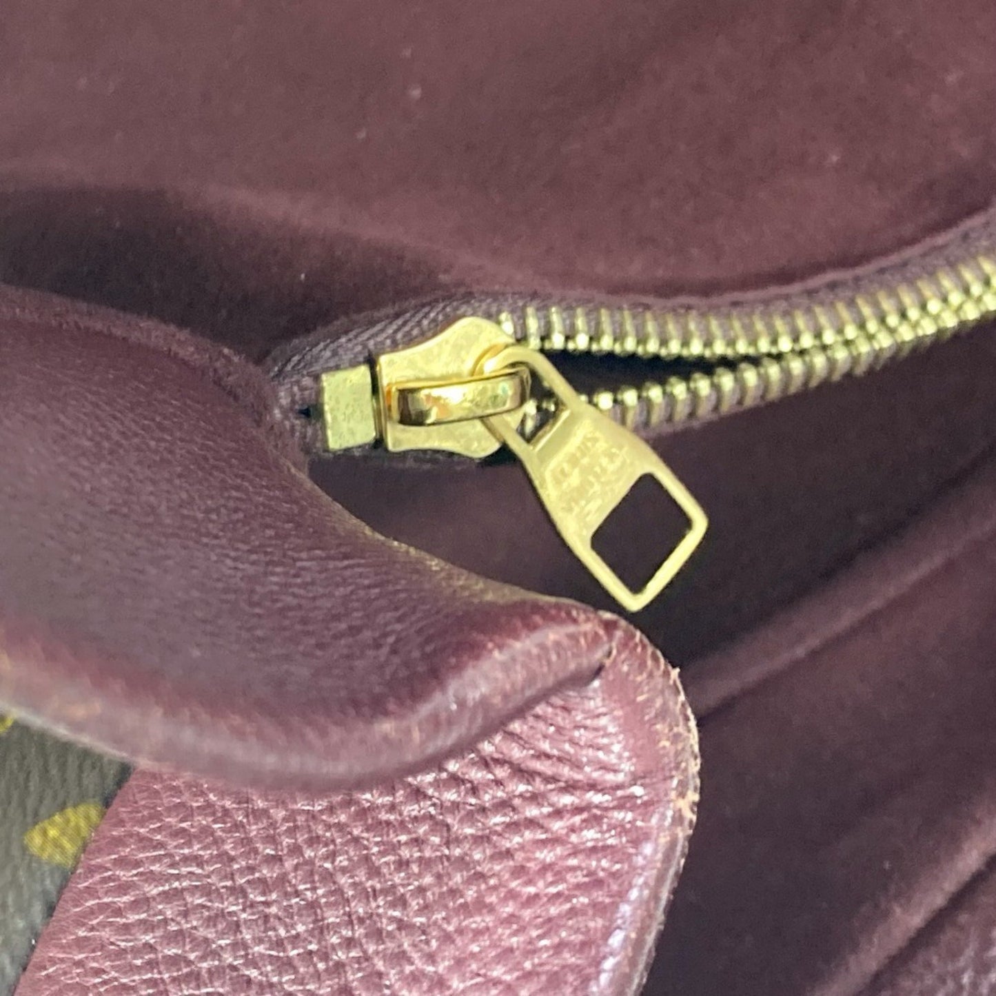 Louis Vuitton Olympe, Brown, Canvas, shoulder