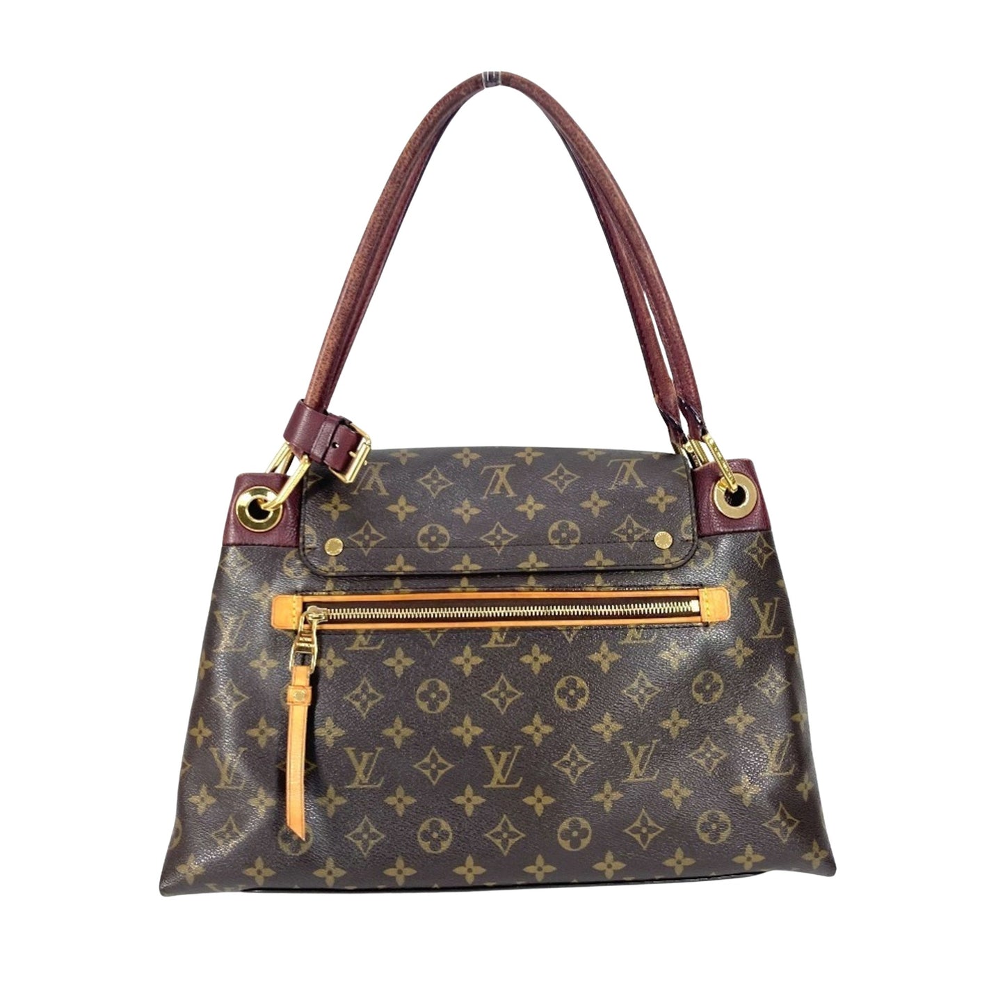 Louis Vuitton Olympe, Brown, Canvas, shoulder