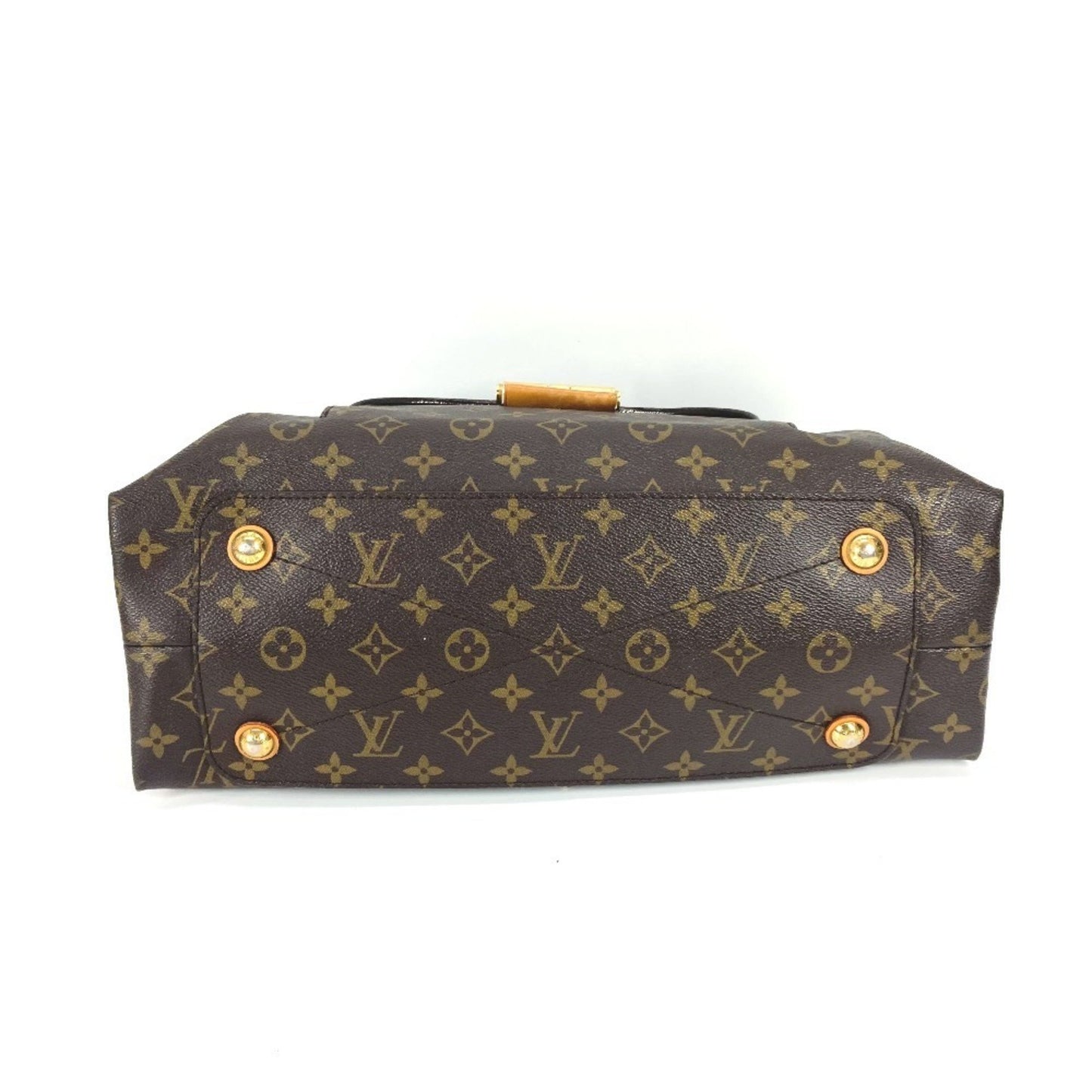 Louis Vuitton Olympe, Brown, Canvas, shoulder