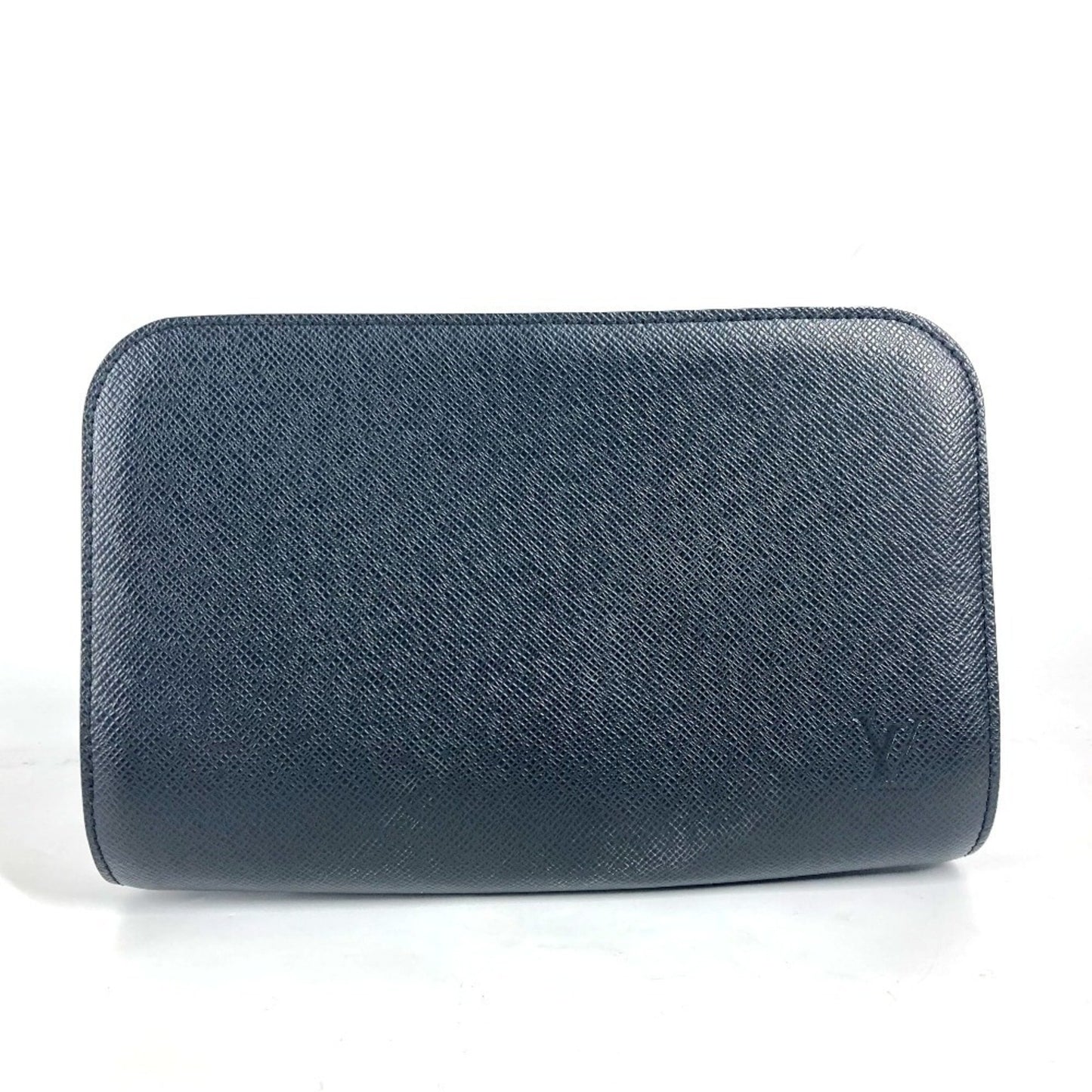 Louis Vuitton Baikal, Black, Leather, clutch