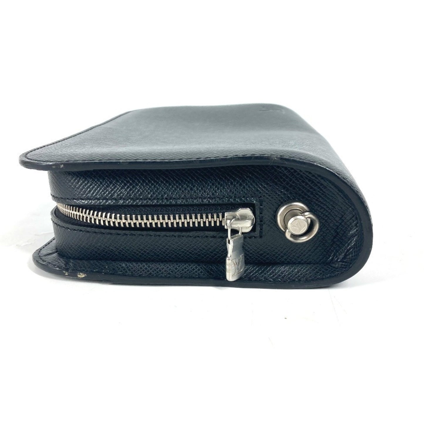 Louis Vuitton Baikal, Black, Leather, clutch