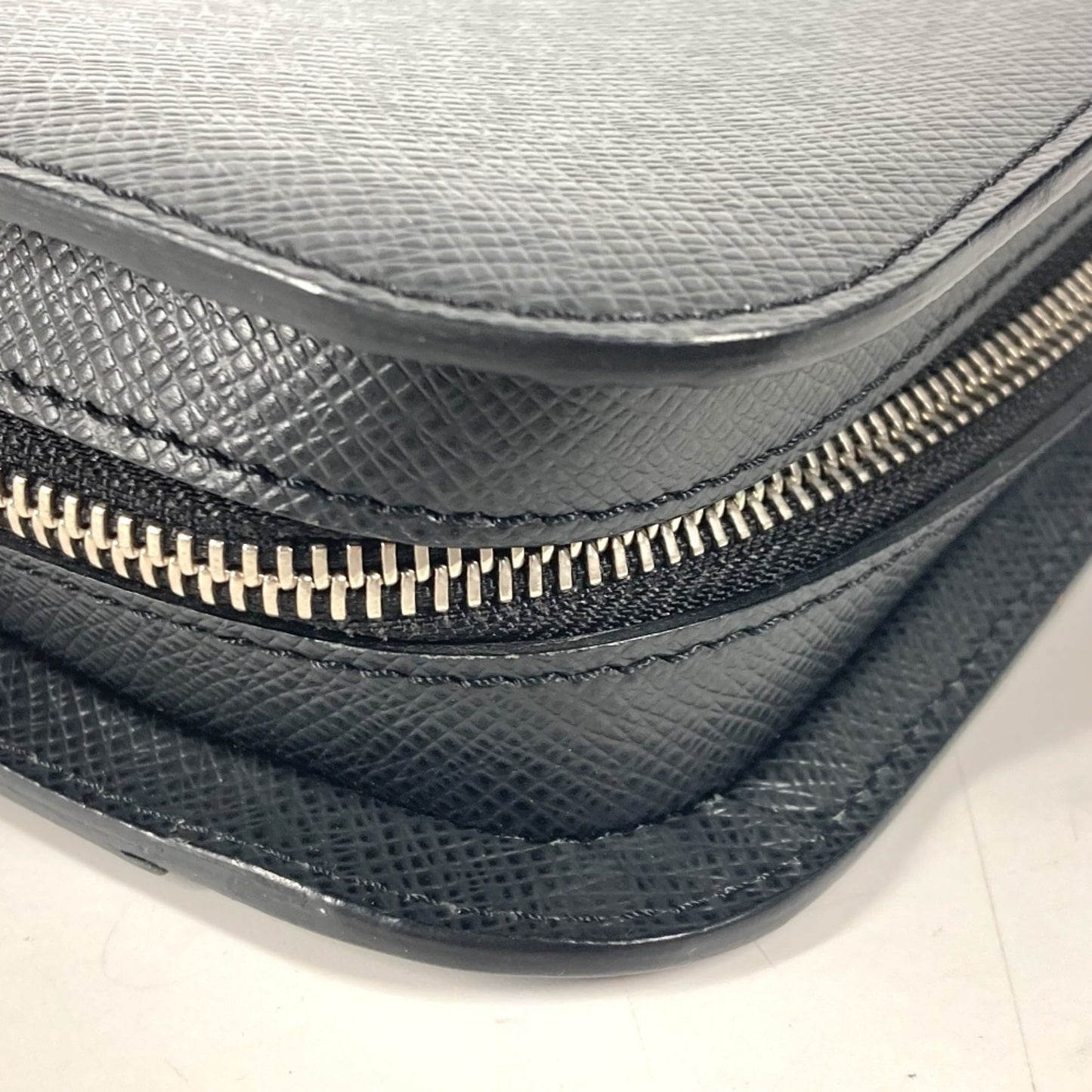 Louis Vuitton Baikal, Black, Leather, clutch
