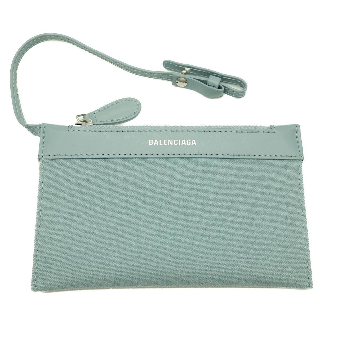 Balenciaga Navy Cabas, Blue, Canvas, handbag
