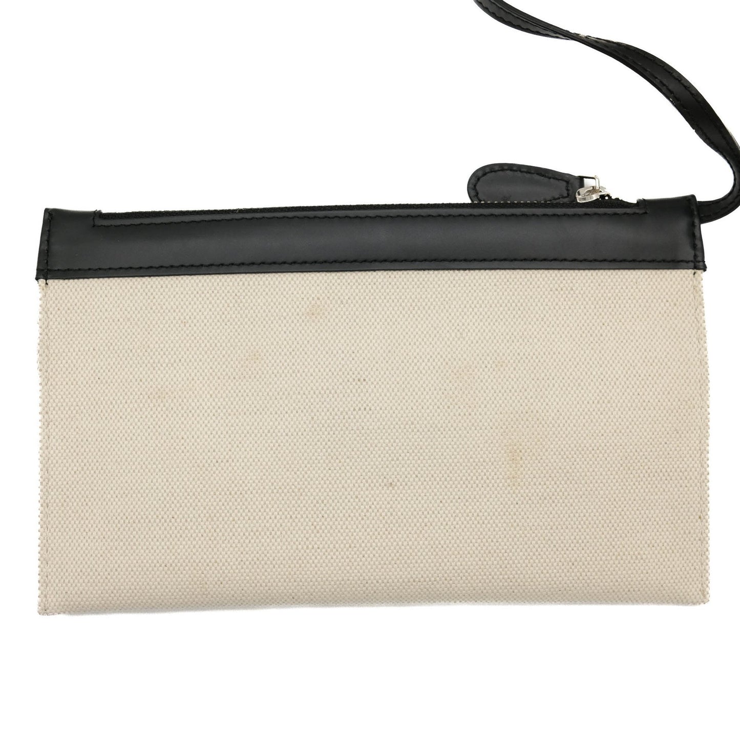 Balenciaga Navy Cabas, Beige, Canvas, handbag
