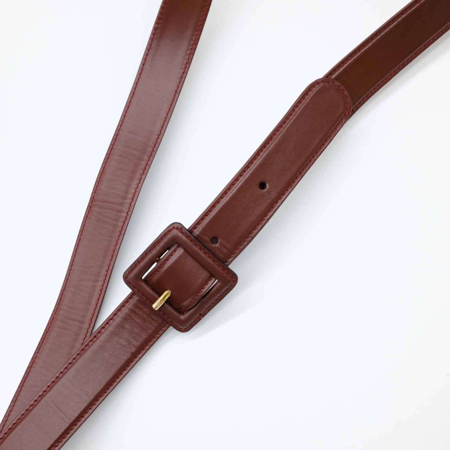 Cartier Must de Cartier, Burgundy, Leather, shoulder