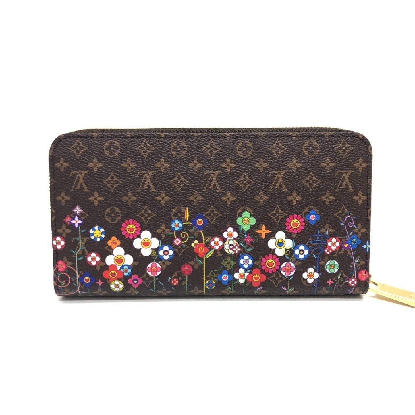 Louis Vuitton Zippy wallet, Brown, Canvas, wallet