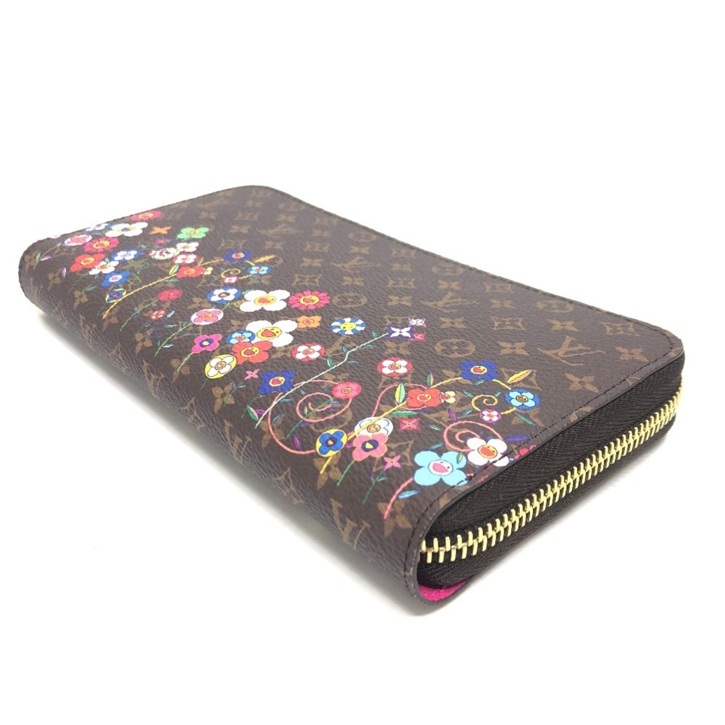 Louis Vuitton Zippy wallet, Brown, Canvas, wallet