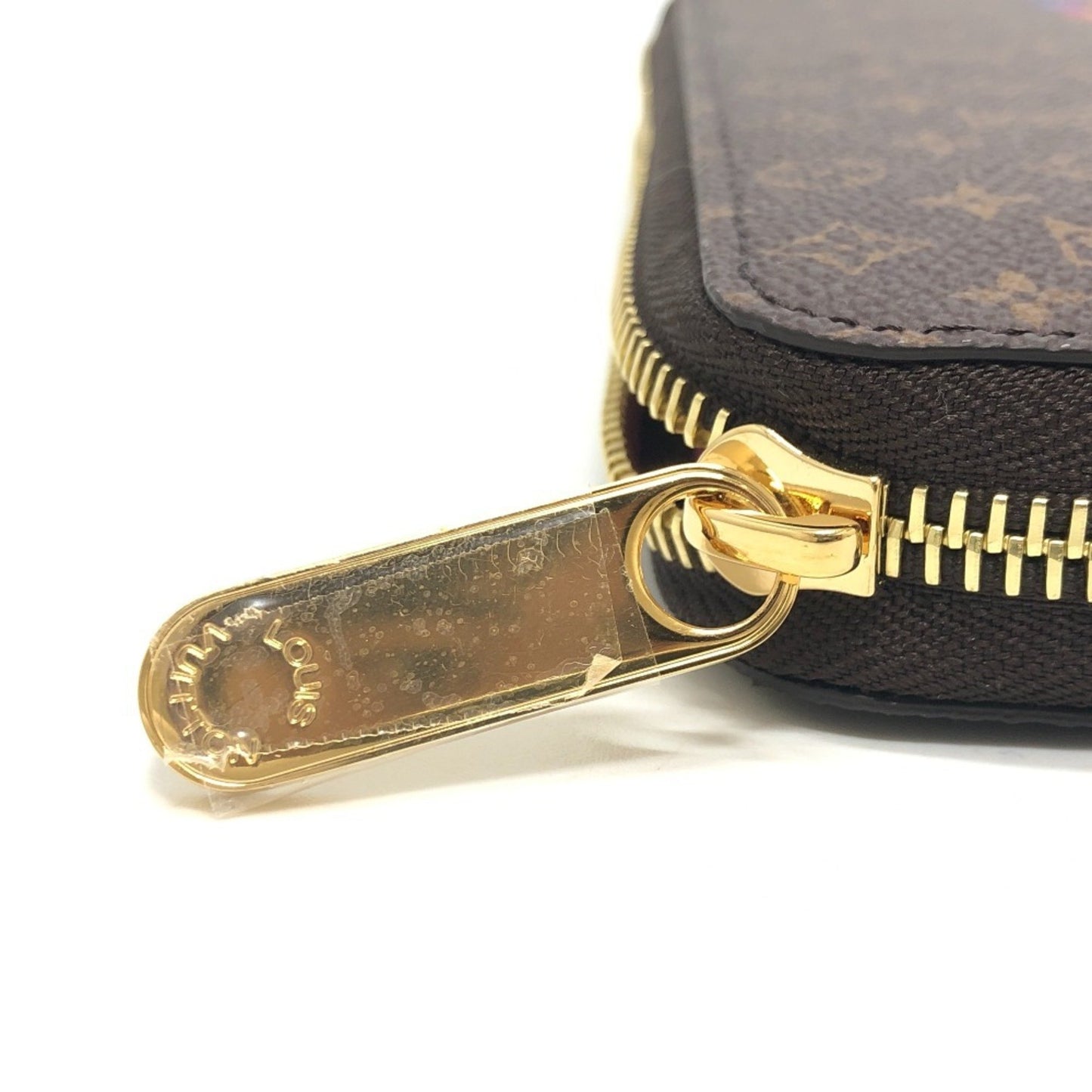 Louis Vuitton Zippy wallet, Brown, Canvas, wallet