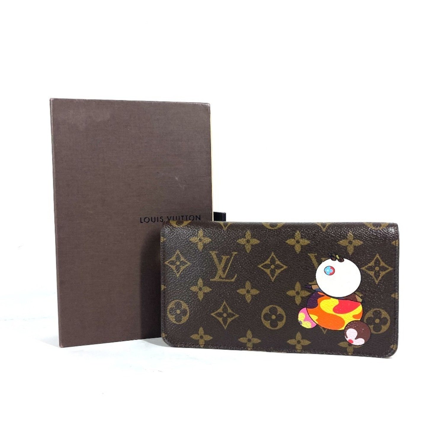 Louis Vuitton Zippy wallet, Brown, Canvas, wallet