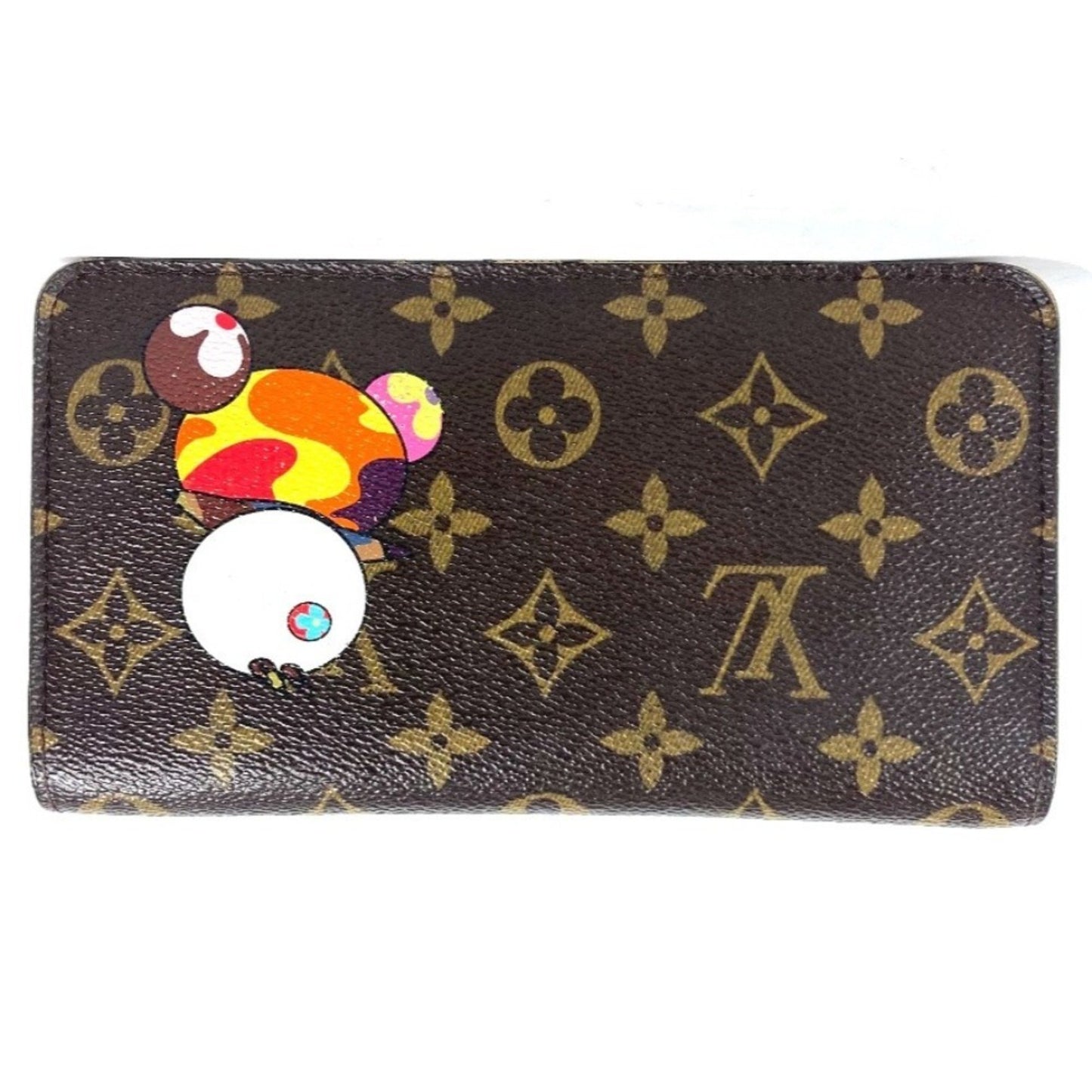 Louis Vuitton Zippy wallet, Brown, Canvas, wallet