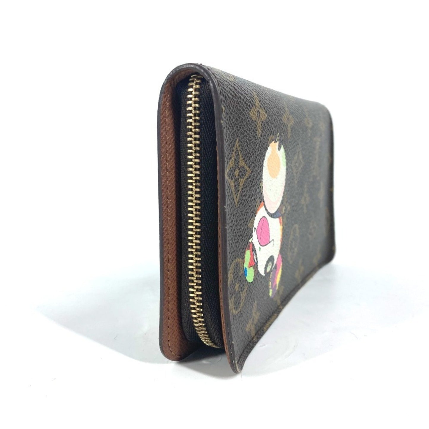 Louis Vuitton Zippy wallet, Brown, Canvas, wallet
