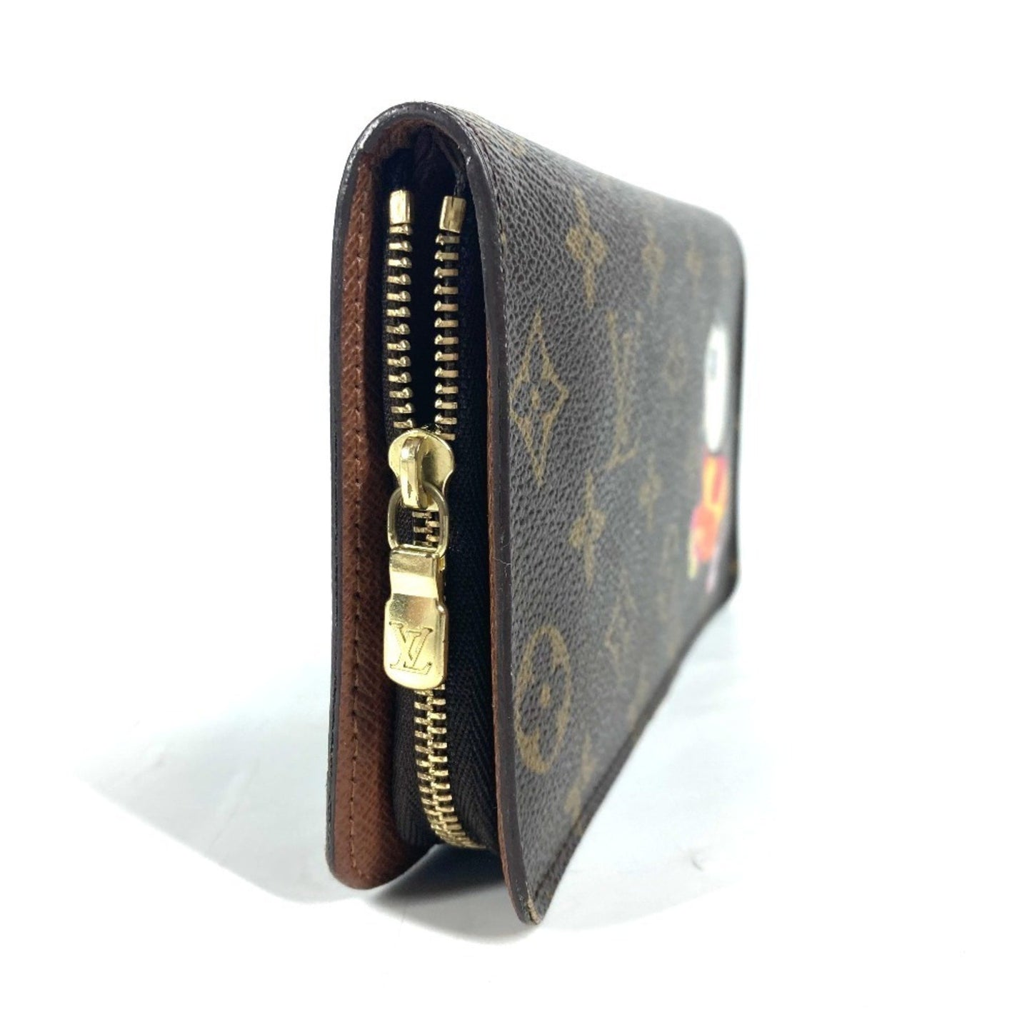 Louis Vuitton Zippy wallet, Brown, Canvas, wallet