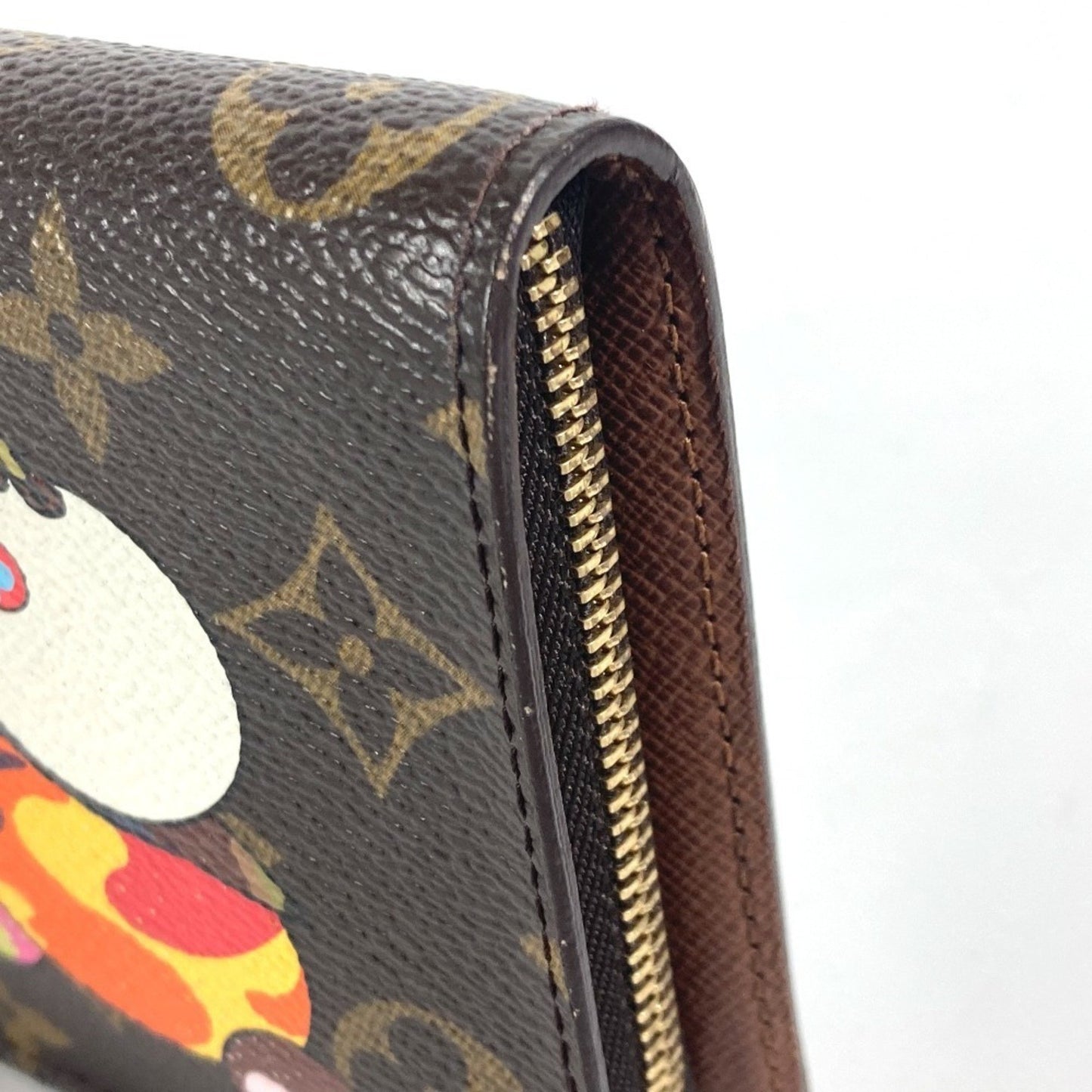 Louis Vuitton Zippy wallet, Brown, Canvas, wallet