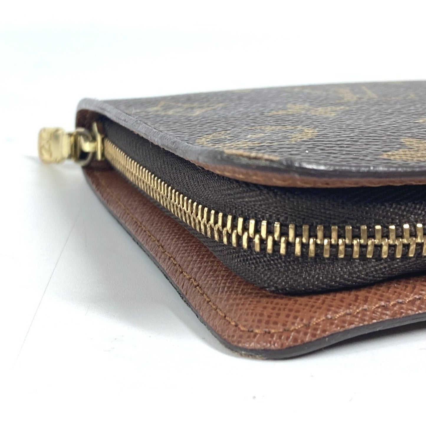 Louis Vuitton Zippy wallet, Brown, Canvas, wallet